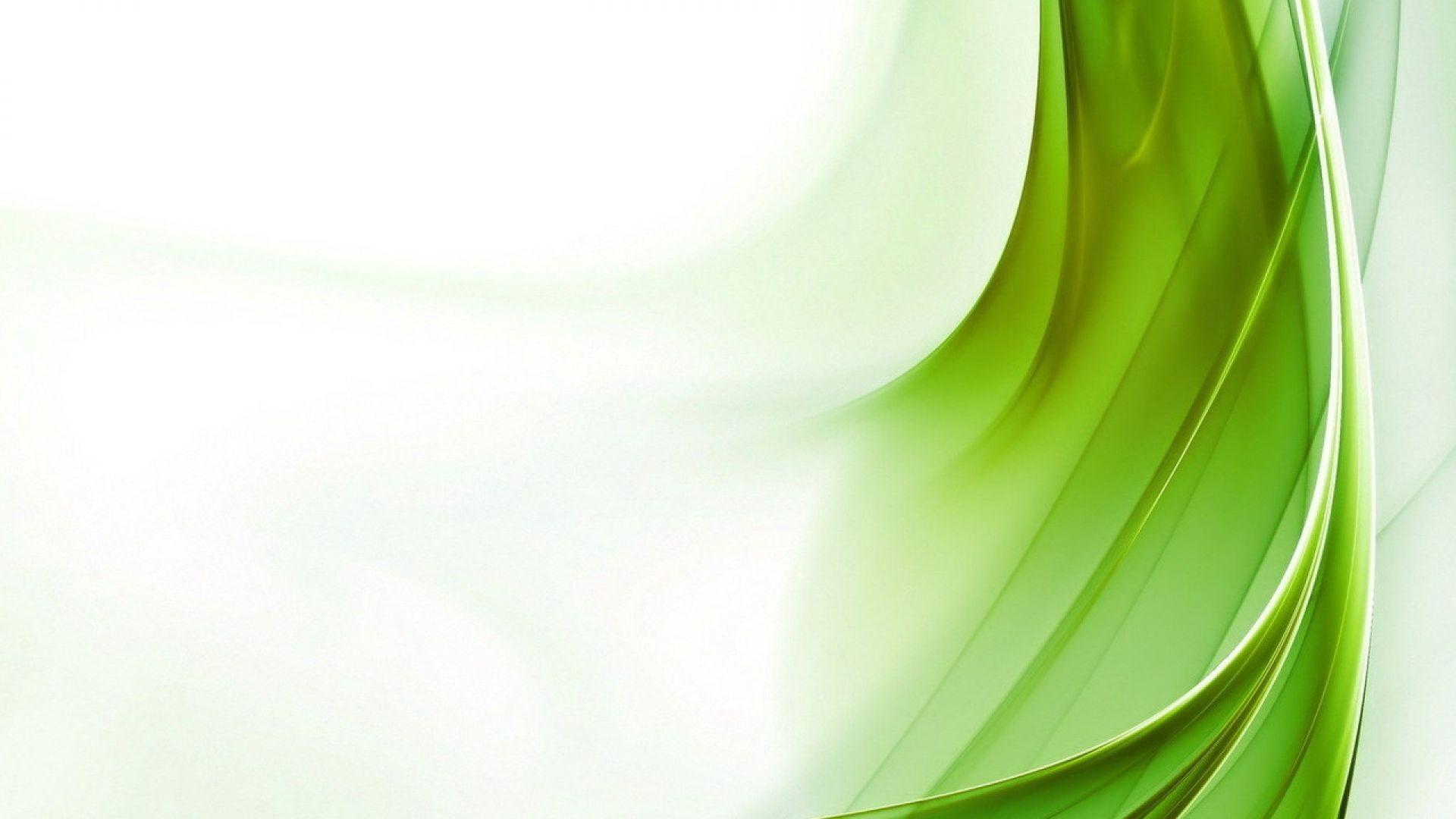 Download Wallpaper 1920x1080 abstraction, green, white, line Full HD