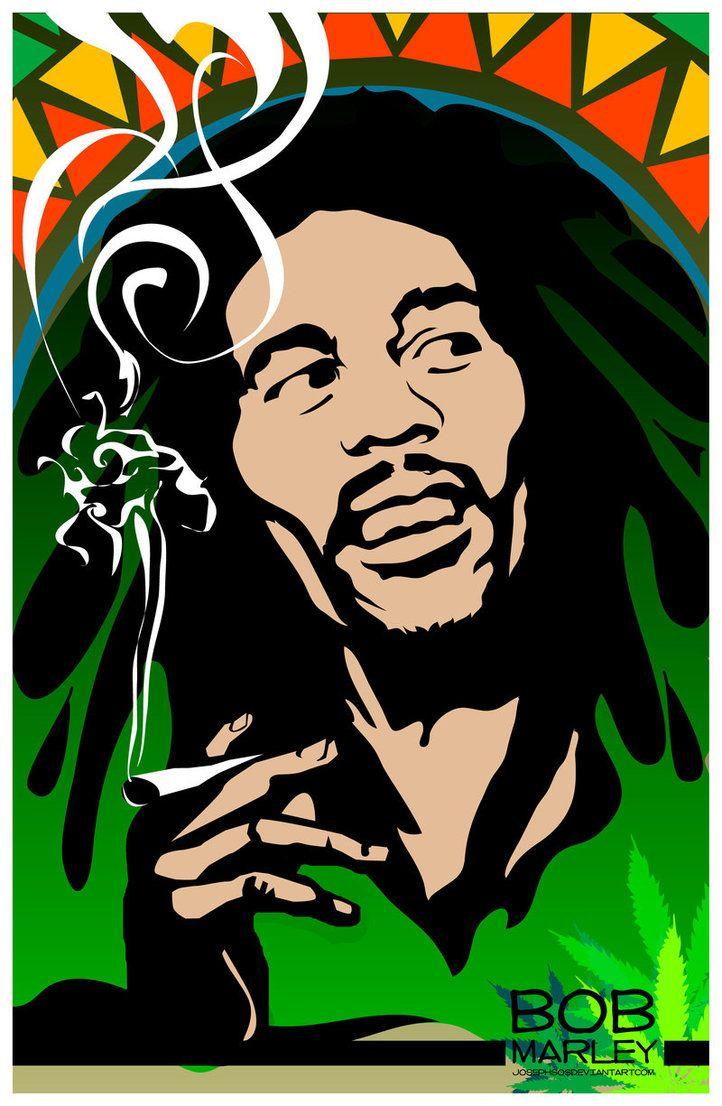 Bob Marley Colors Wallpaper Full HD
