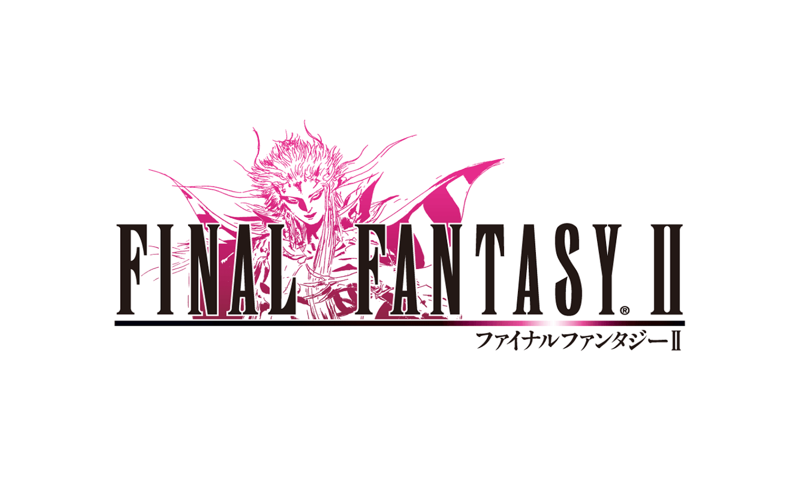 Final Fantasy Wallpaper: Final Fantasy II Logo Wallpaper
