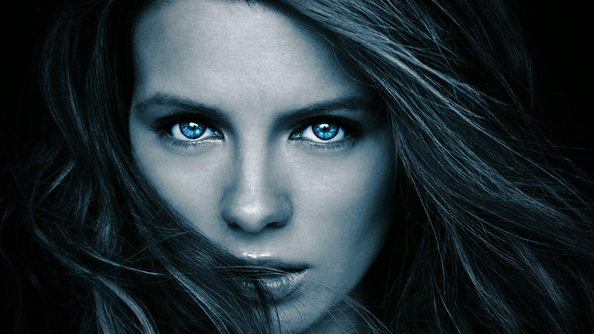 Kate Beckinsale Underworld Eyes HD Wallpaper, Background Image