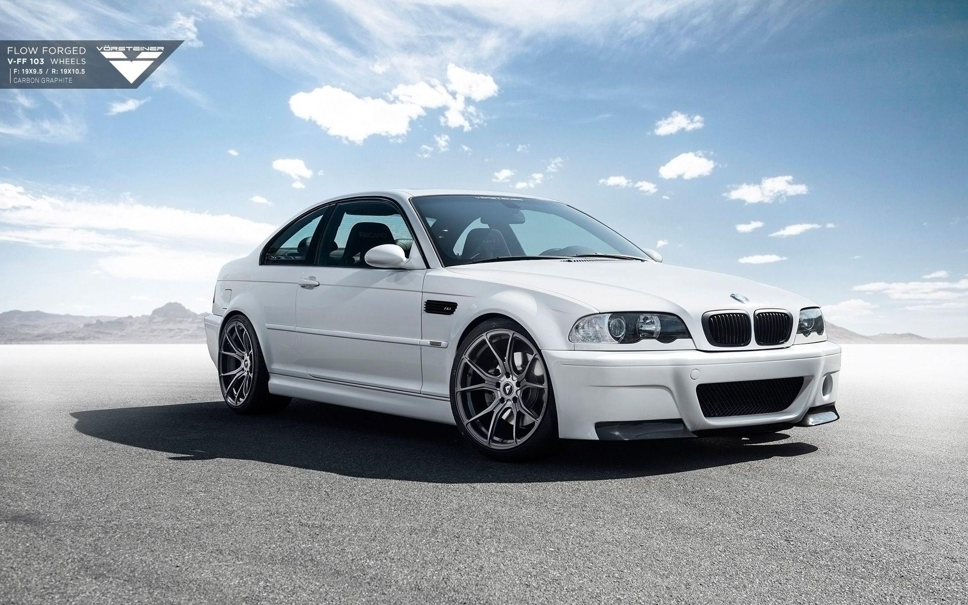 Vorsteiner BMW E46 M3 Wallpaper. HD Car Wallpaper