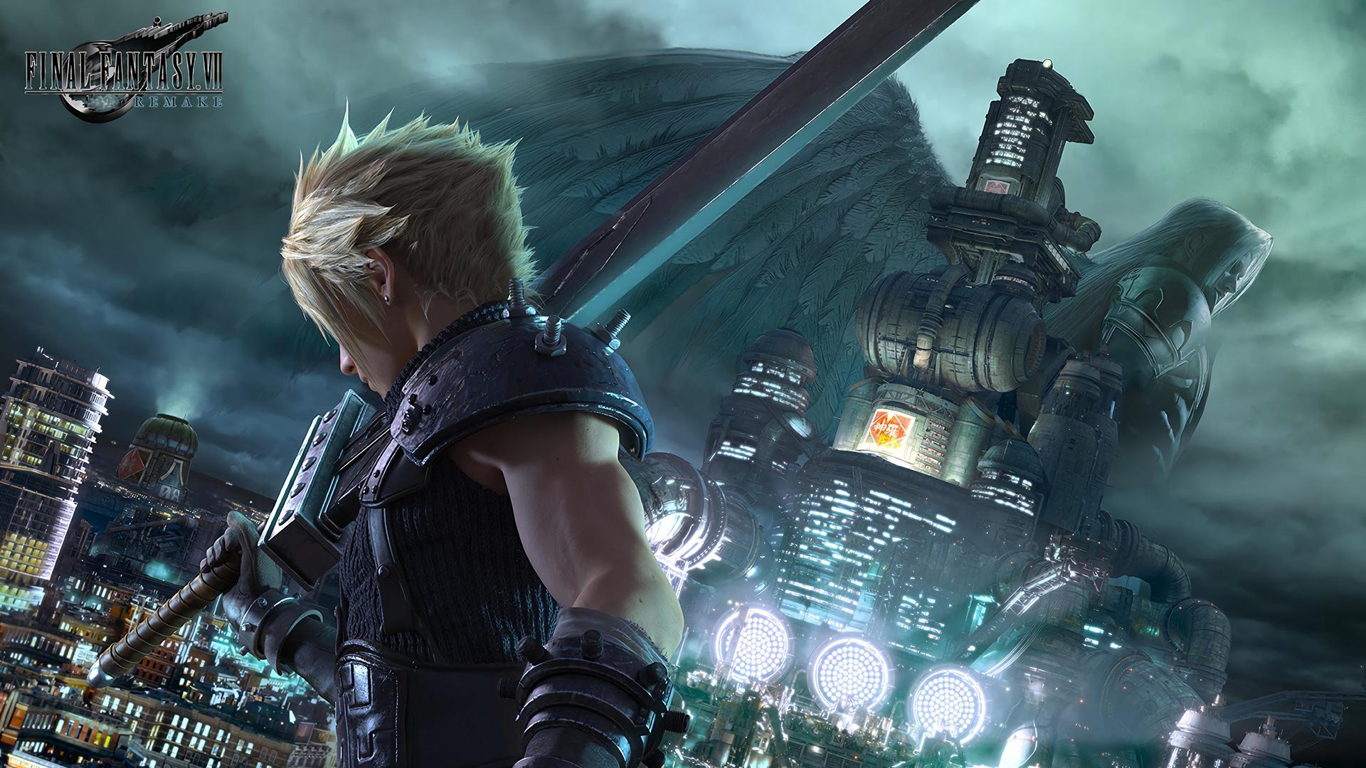 Final Fantasy 7 Cloud Strife Sephiro. Wallpaper