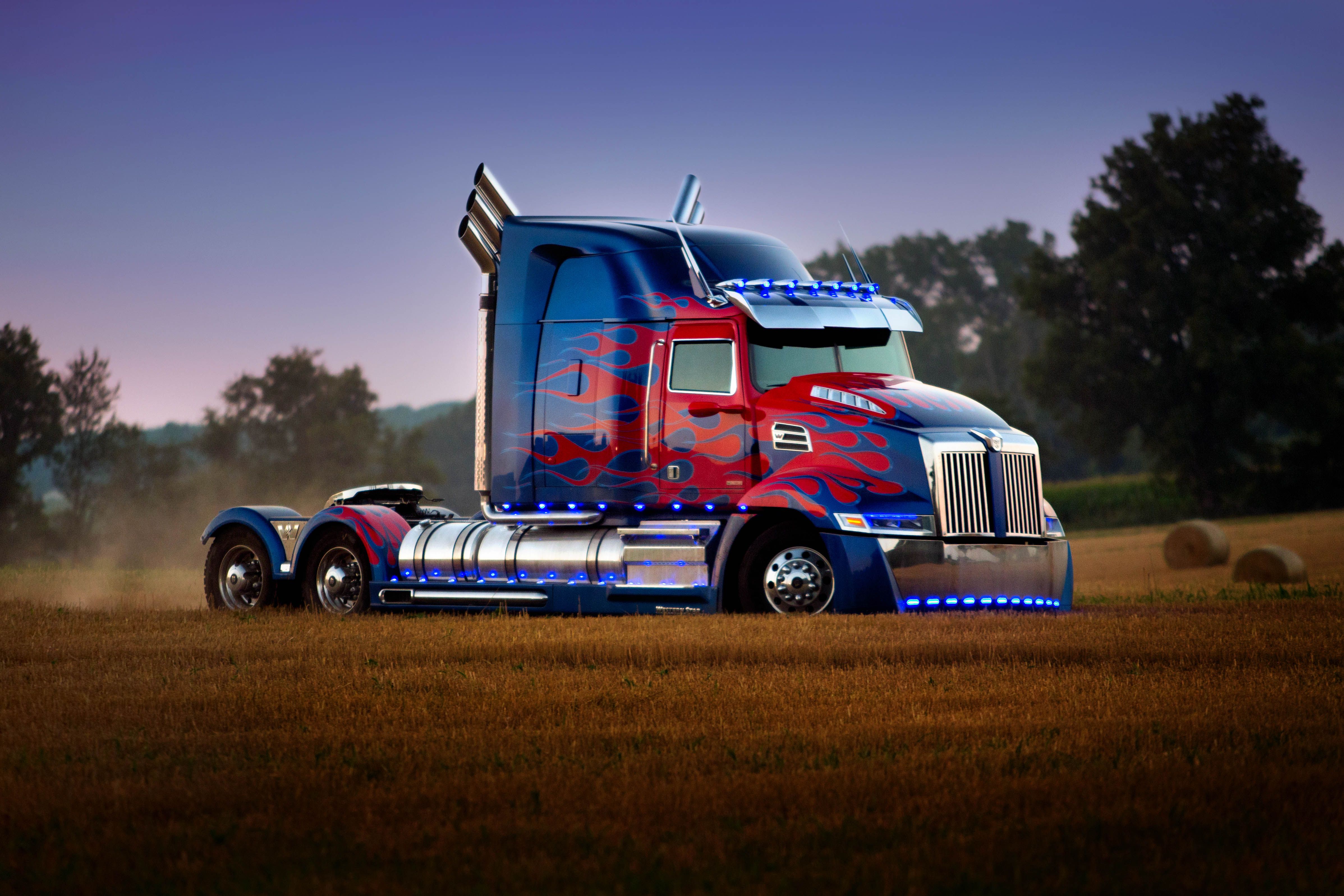 Transformers The Last Knight 5 Optimus Prime Truck 5k, HD Movies, 4k