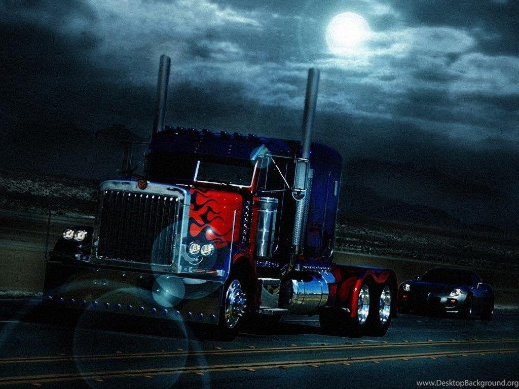 Optimus prime truck transformers wallpaper jxhy Desktop Background