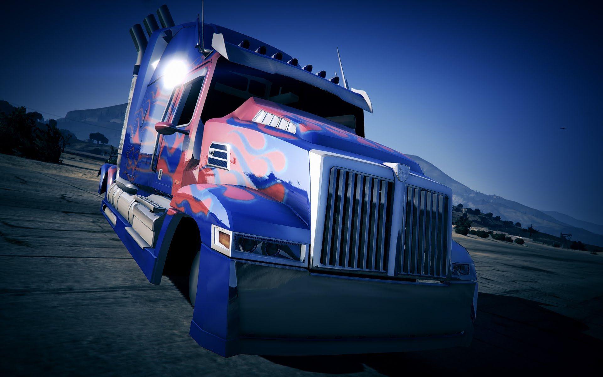 GTA V Prime Truck MOD (Transformers 4)