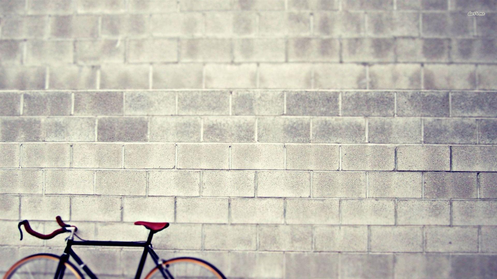 Bike against the wall wallpaper wallpaper