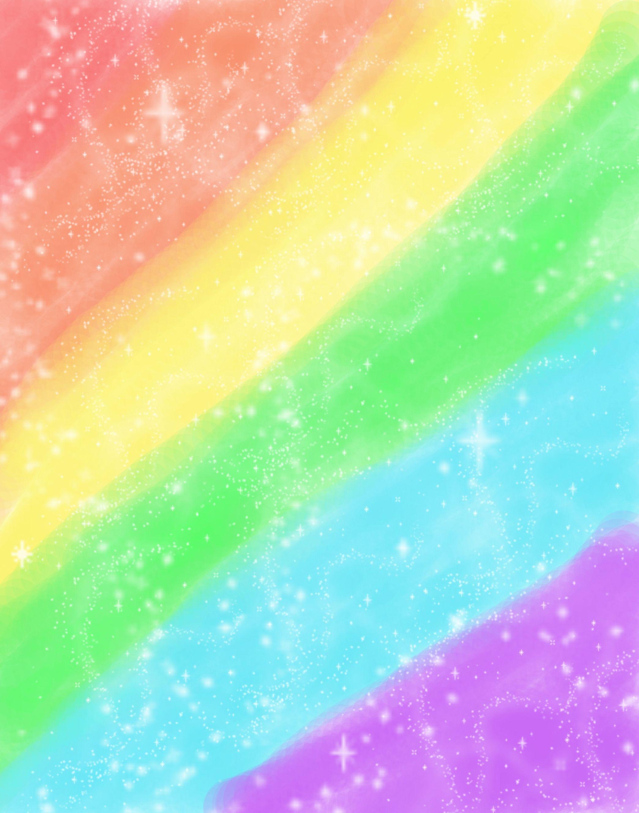 Glitter Rainbow Wallpapers - Wallpaper Cave