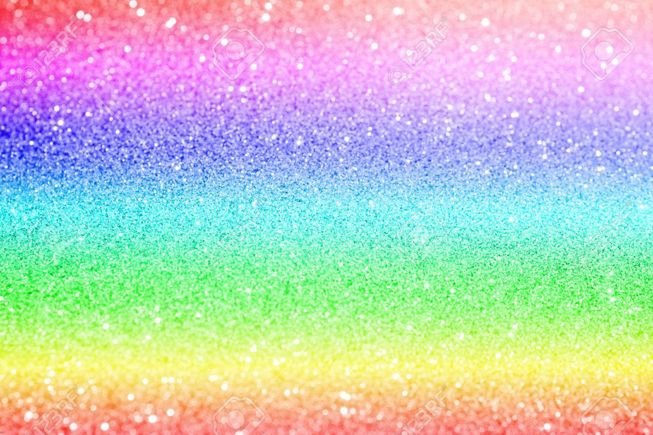 Aesthetic Rainbow Glitter Wallpapers Wallpaper Cave