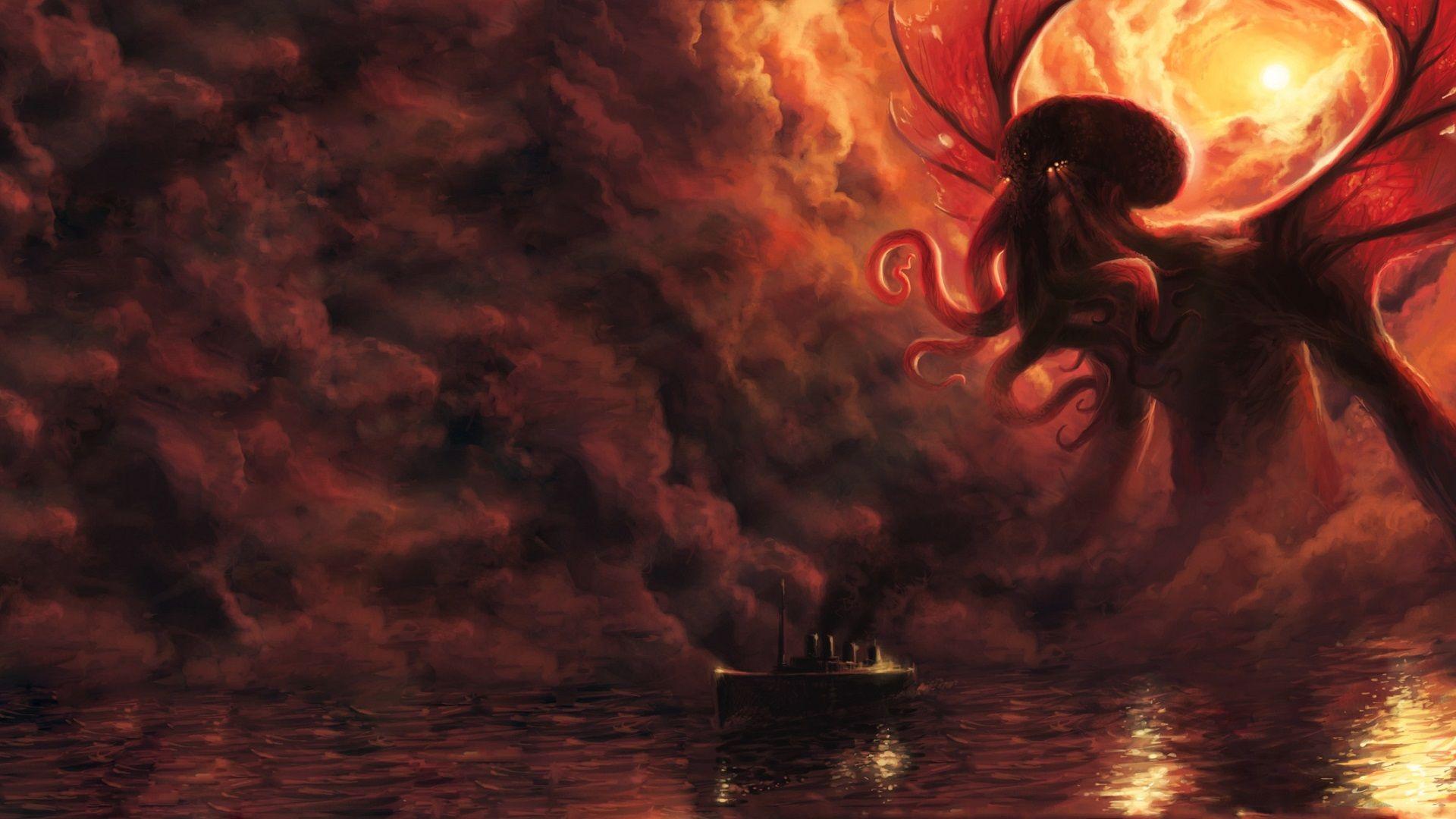 582658 1920x1080 free desktop wallpaper downloads cthulhu  Rare Gallery HD  Wallpapers