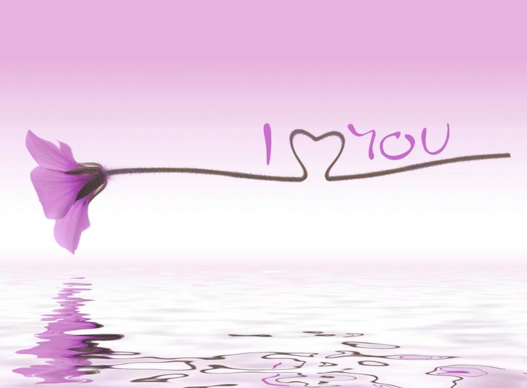 Cute Love Purple Background Wallpaper HD Wallpaper. High