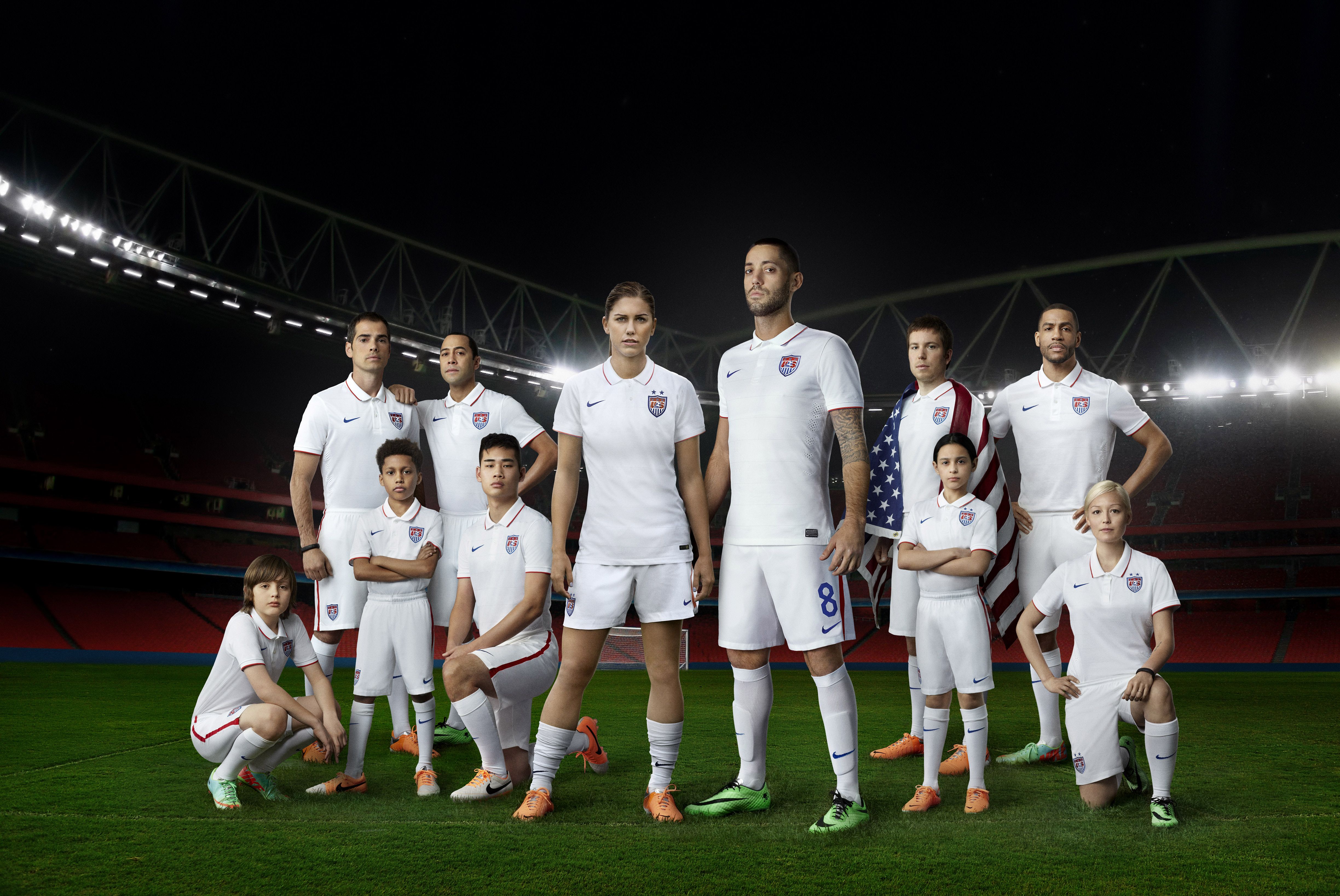 U.S. Unveils 2014 National Team Kit with Nike Soccer