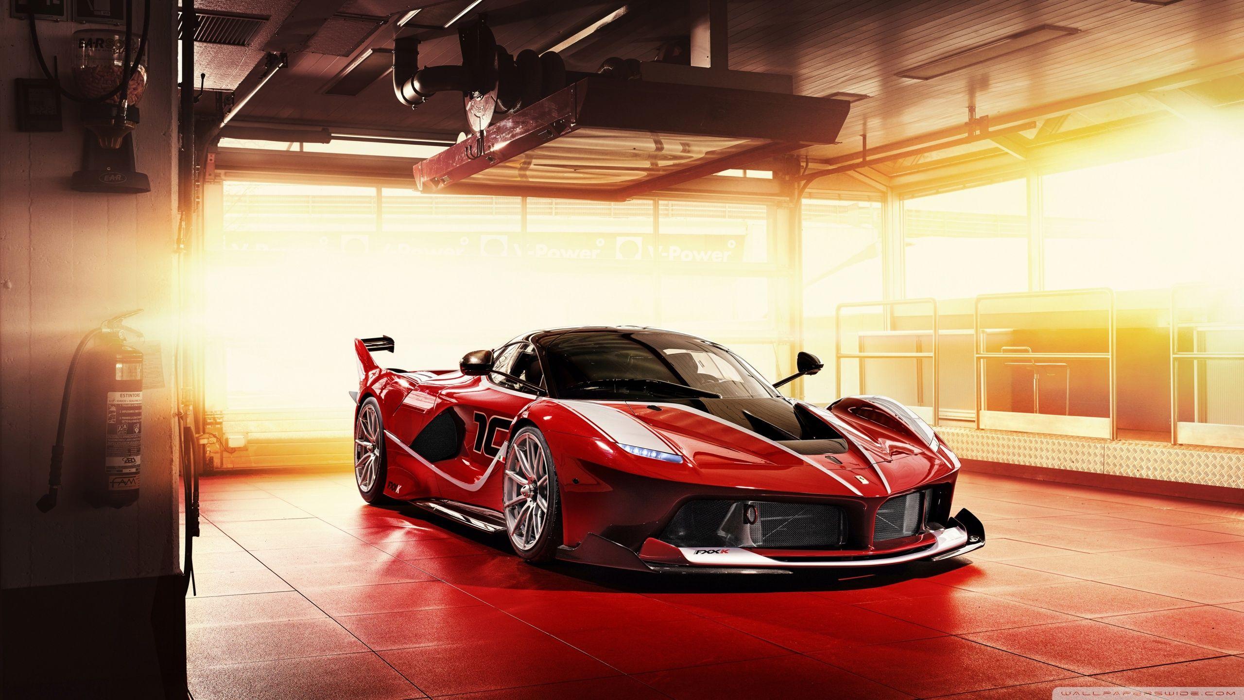 Red Ferrari FXX K Supercar ❤ 4K HD Desktop Wallpaper for • Wide