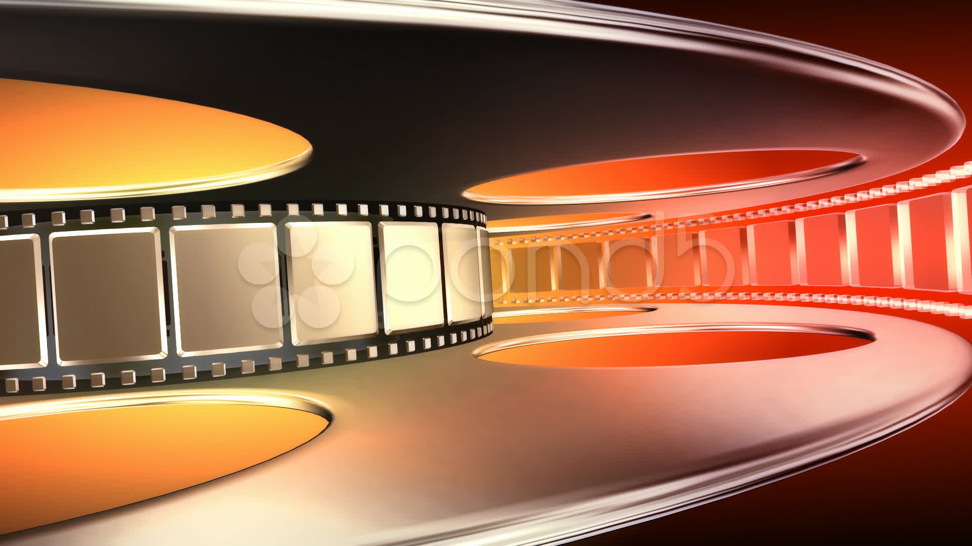Stock Video: Film Reel Spinning Buy Now
