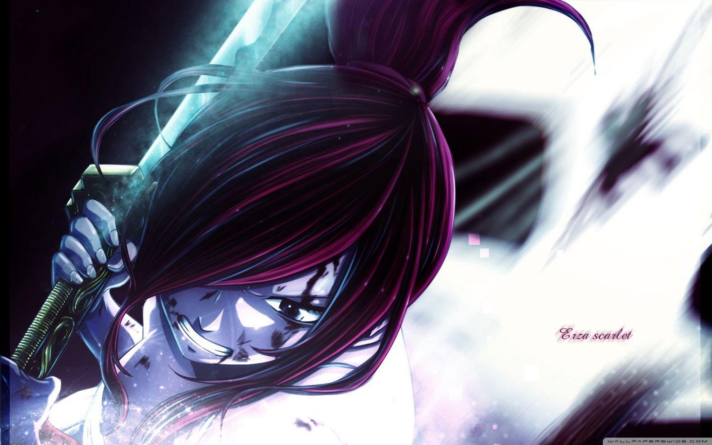 Erza Scarlet ❤ 4K HD Desktop Wallpaper for 4K Ultra HD TV • Wide