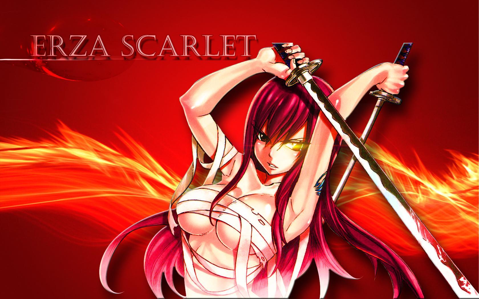 Erza Scarlet Wallpaper HD (Picture)