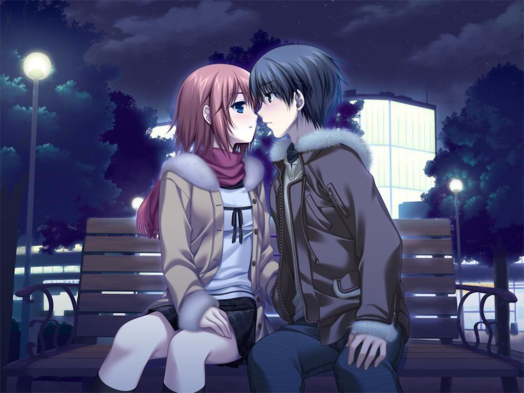 Anime Romance Kiss Wallpapers - Wallpaper Cave