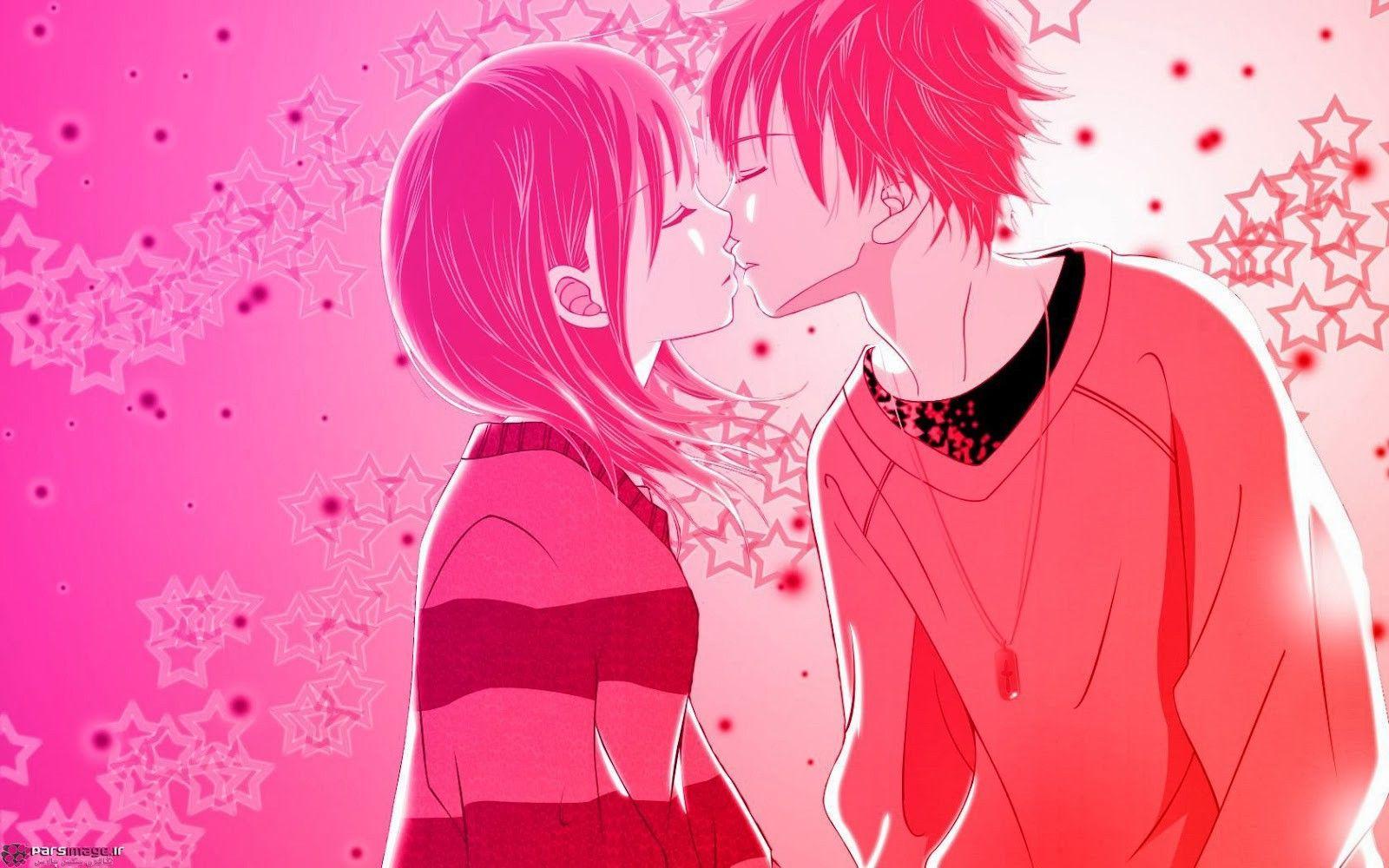 happy boy girl kiss wallpaper 3D photo. Rocks wallpaper HD. Love couple wallpaper, Anime love, Anime wallpaper