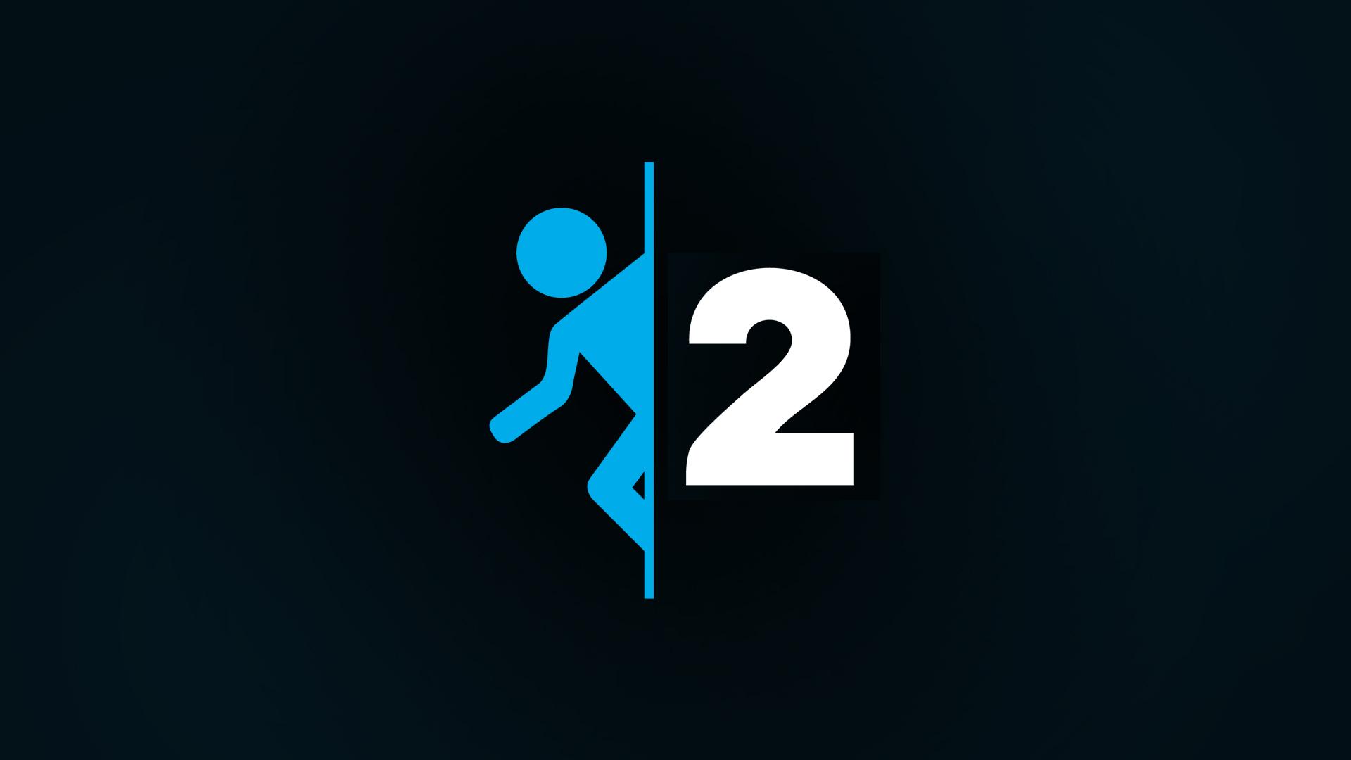 Portal 2 Logo HD Wallpaper, Background Image