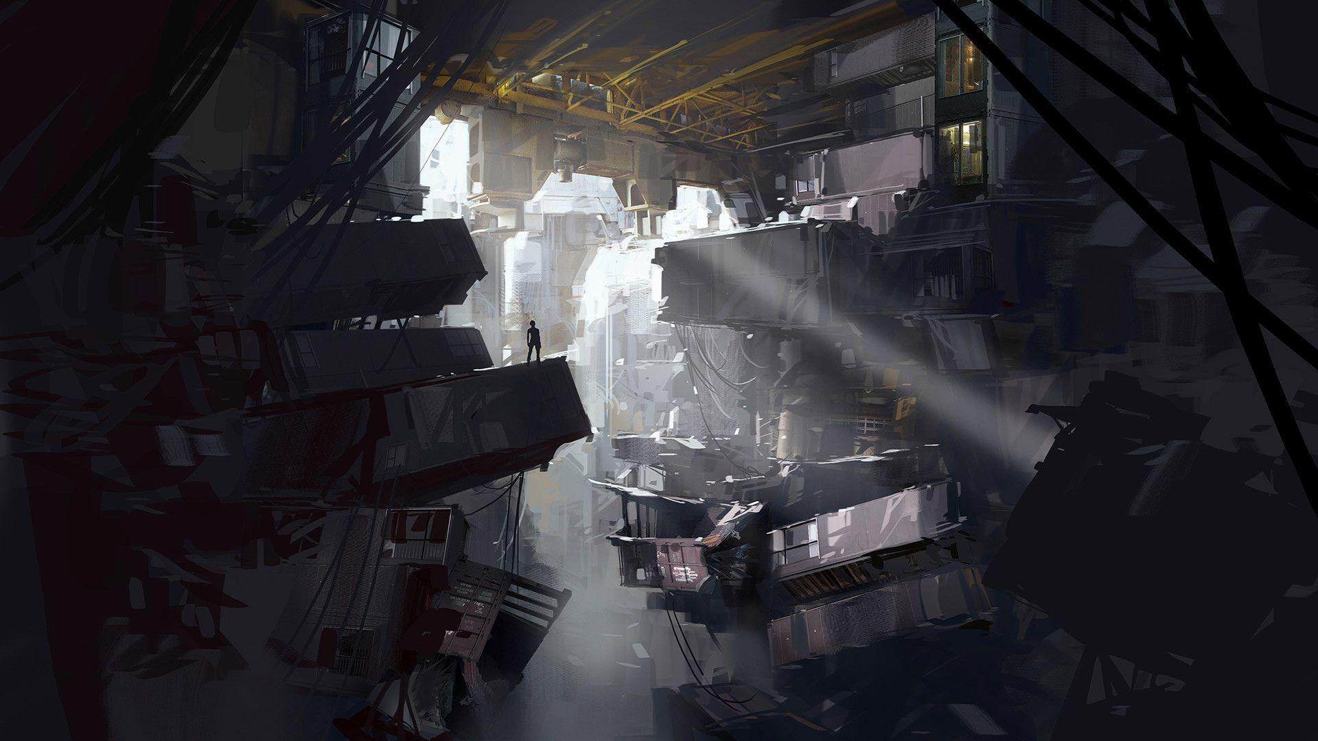 Portal 2 Steam Concept Art, HD Games, 4k Wallpaper, Image