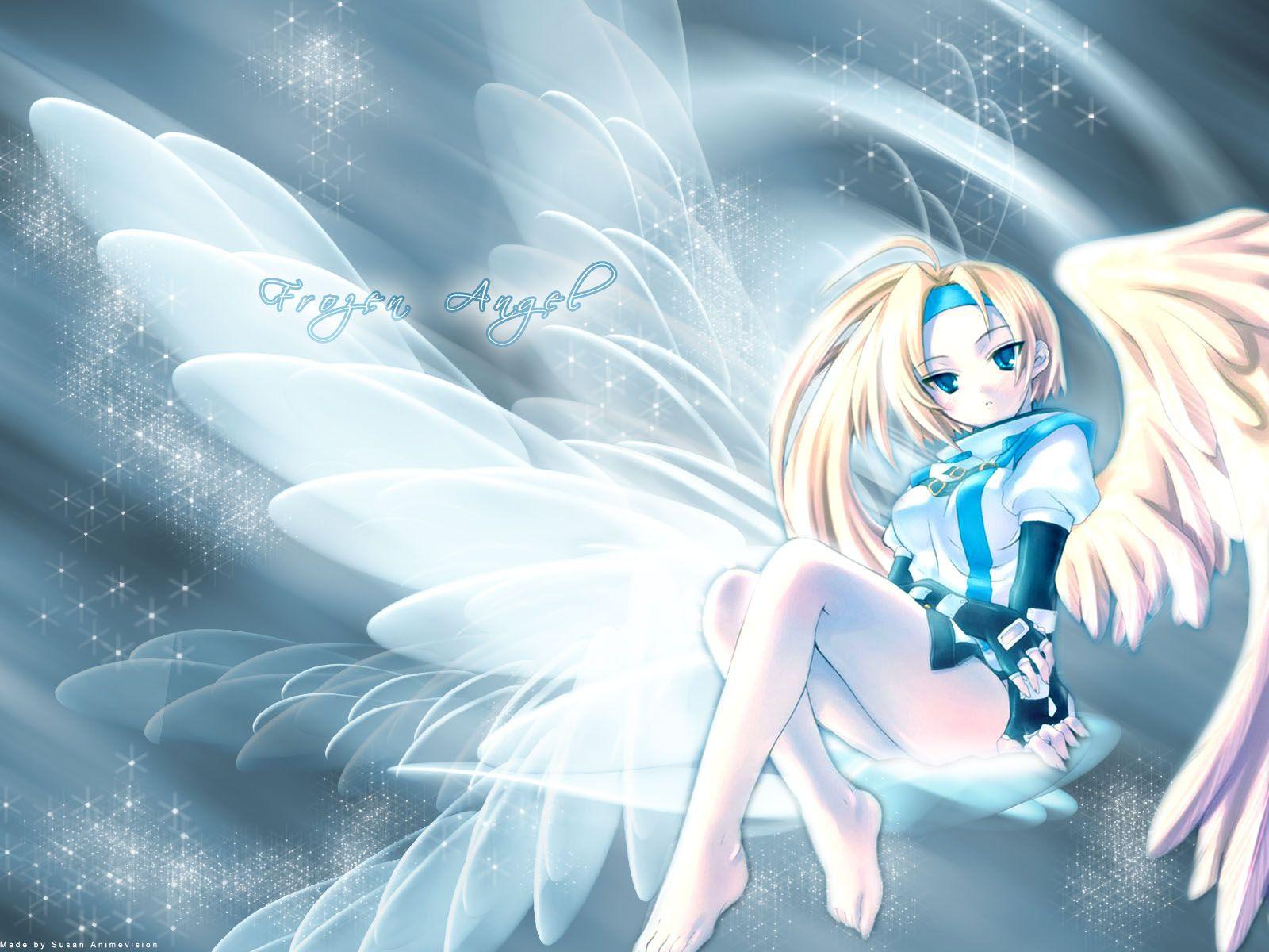 Anime Angel Wings Wallpaper Free Download