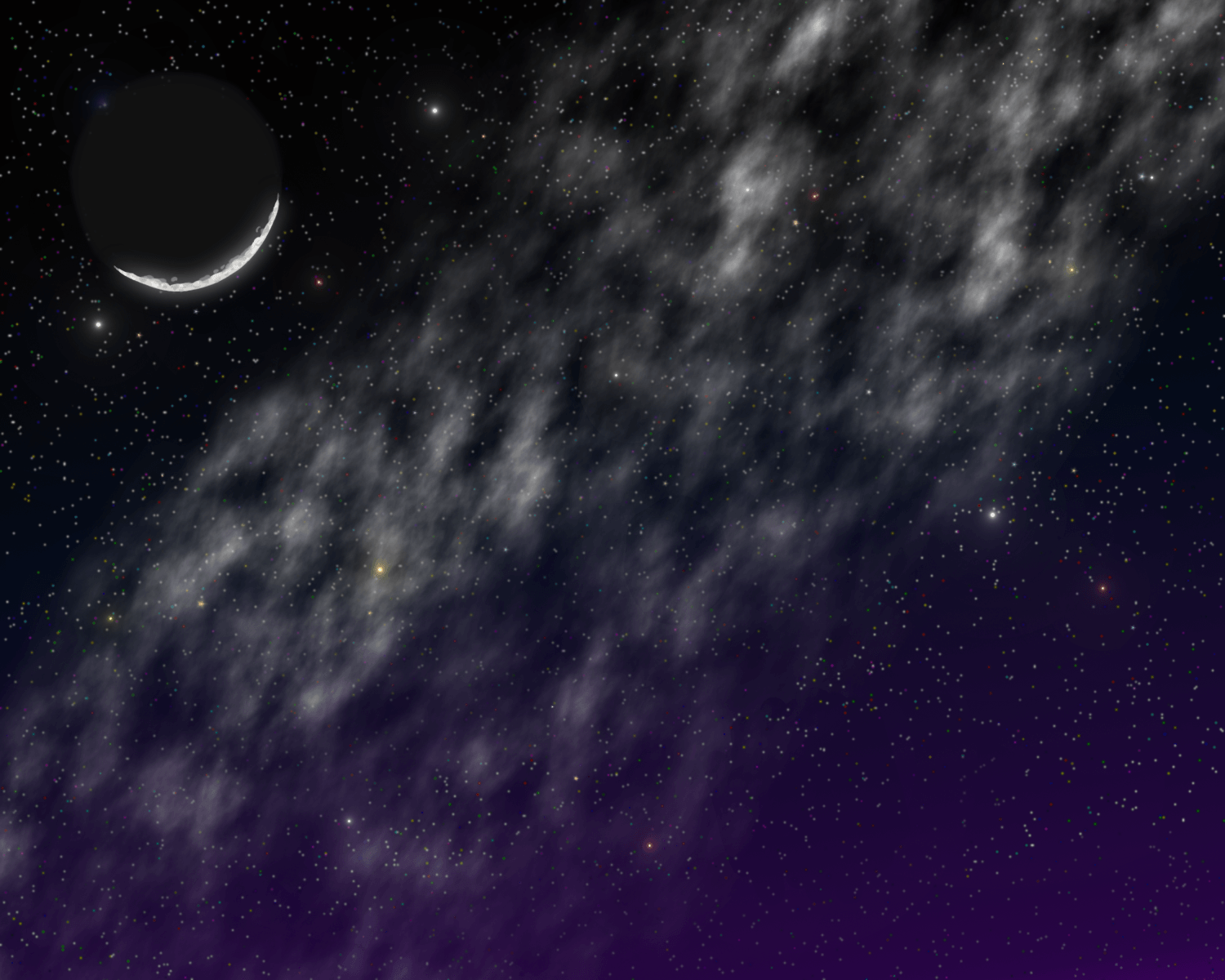 Making a Night Sky in GIMP