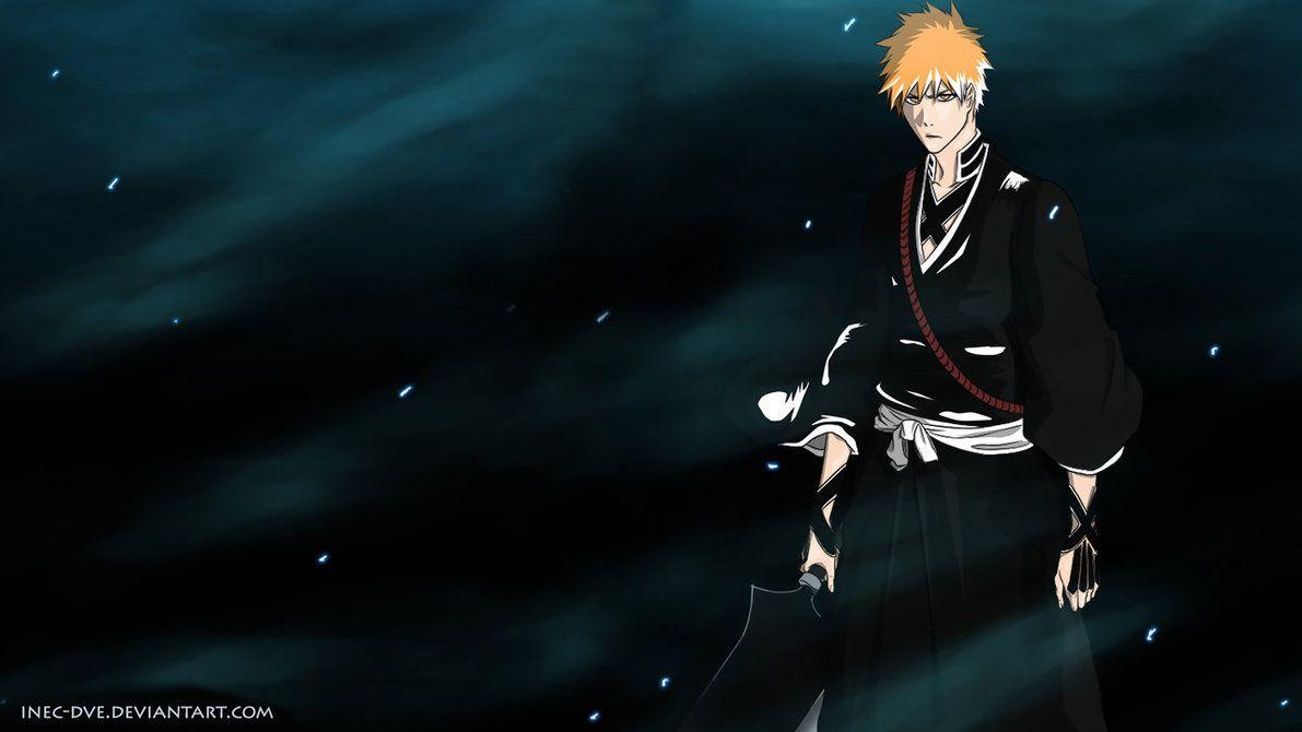 Kurosaki Ichigo, bleach, male, ichigo, ichigo kurosaki, fullbring, anime,  fullbringer, HD wallpaper