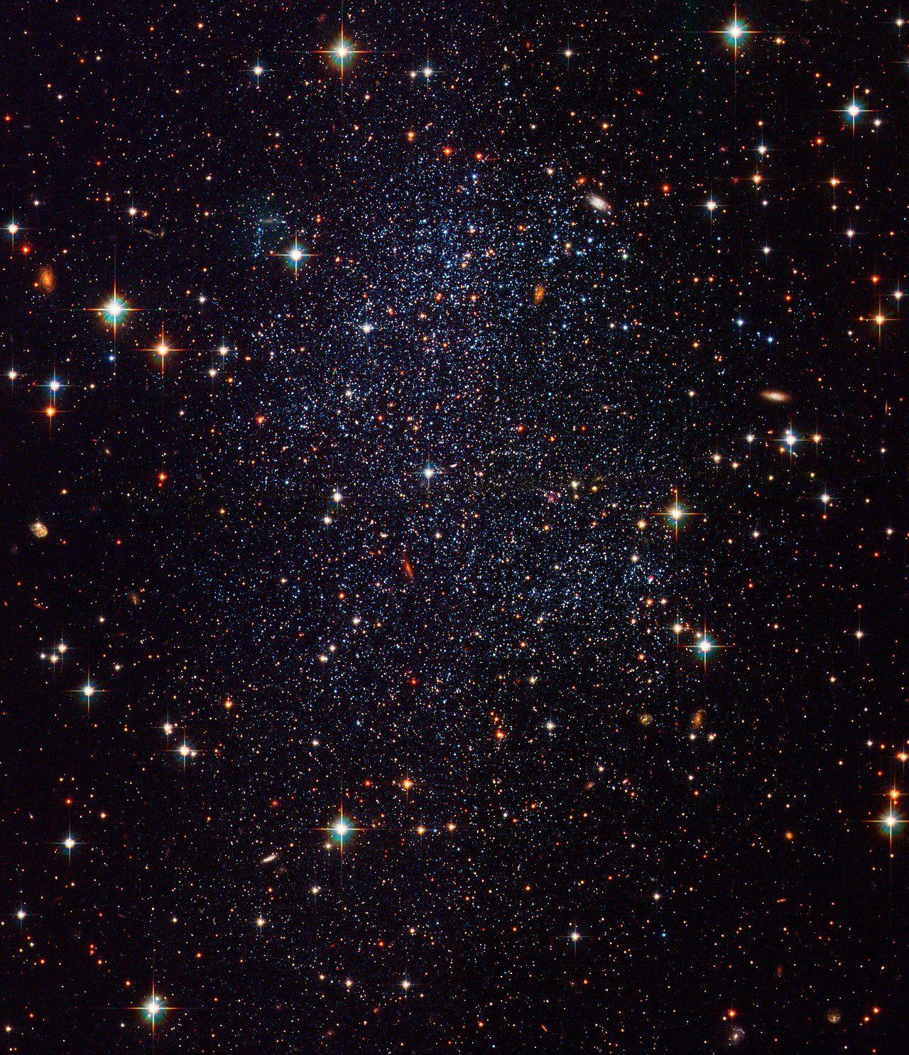 Hubble Image Sagittarius Dwarf Galaxy