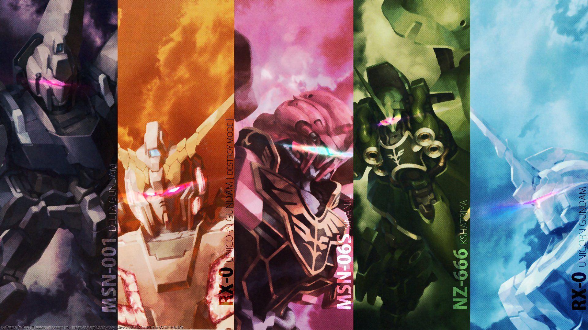 Mobile Suit Gundam Unicorn Full HD Wallpaper