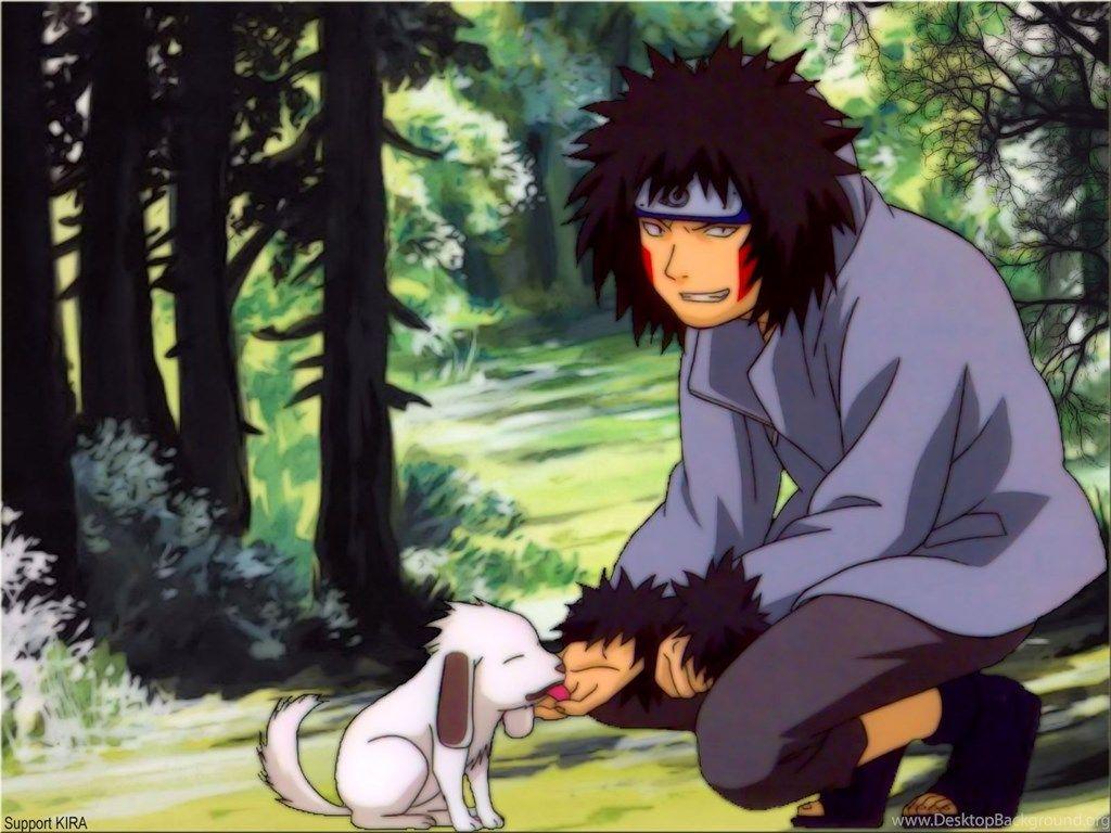 Gambar Inuzuka Kiba Dan Akamaru Desktop Background