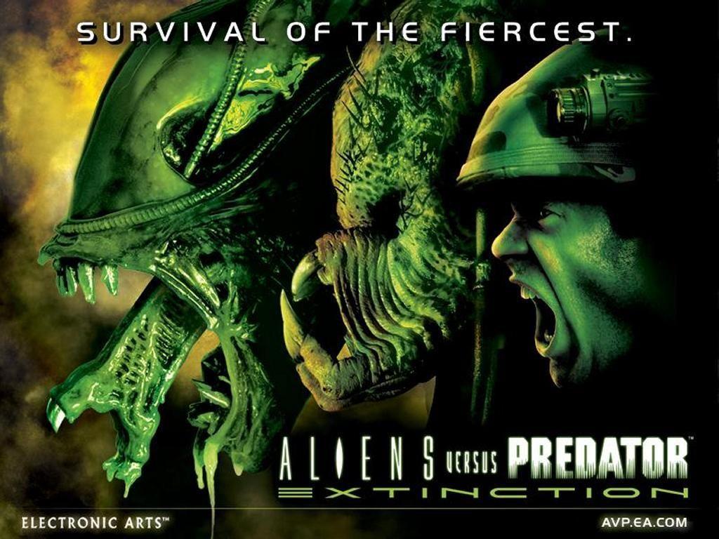 Survival of the Fiercent. Alien and Predator. Predator