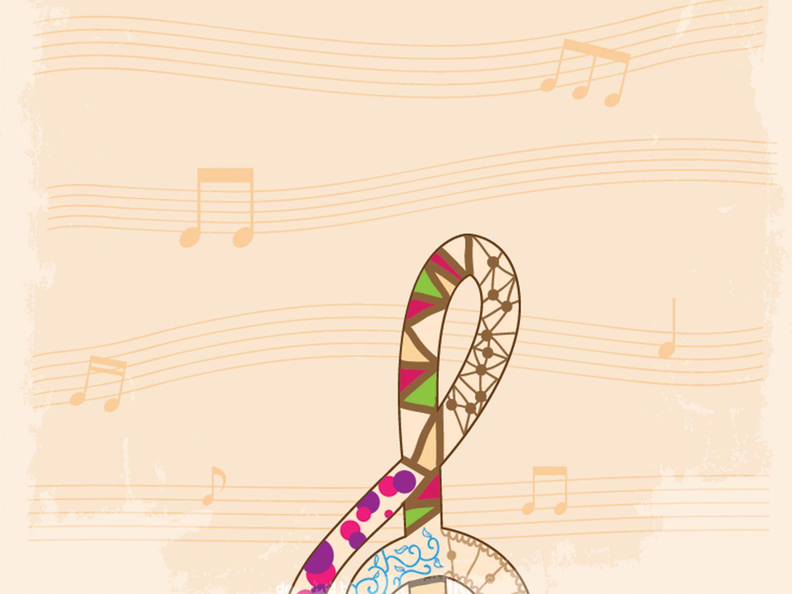 Music Sheet Powerpoint PPT Background