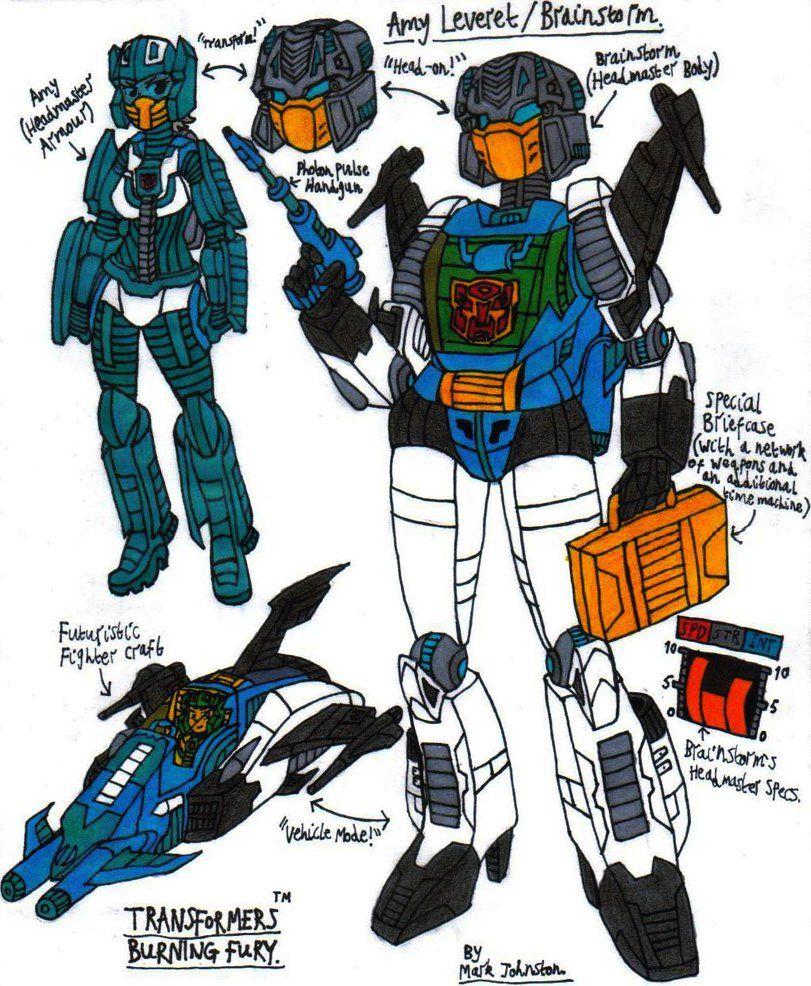 Transformers: Burning Fury And Brainstorm By KrytenMarkGen 0