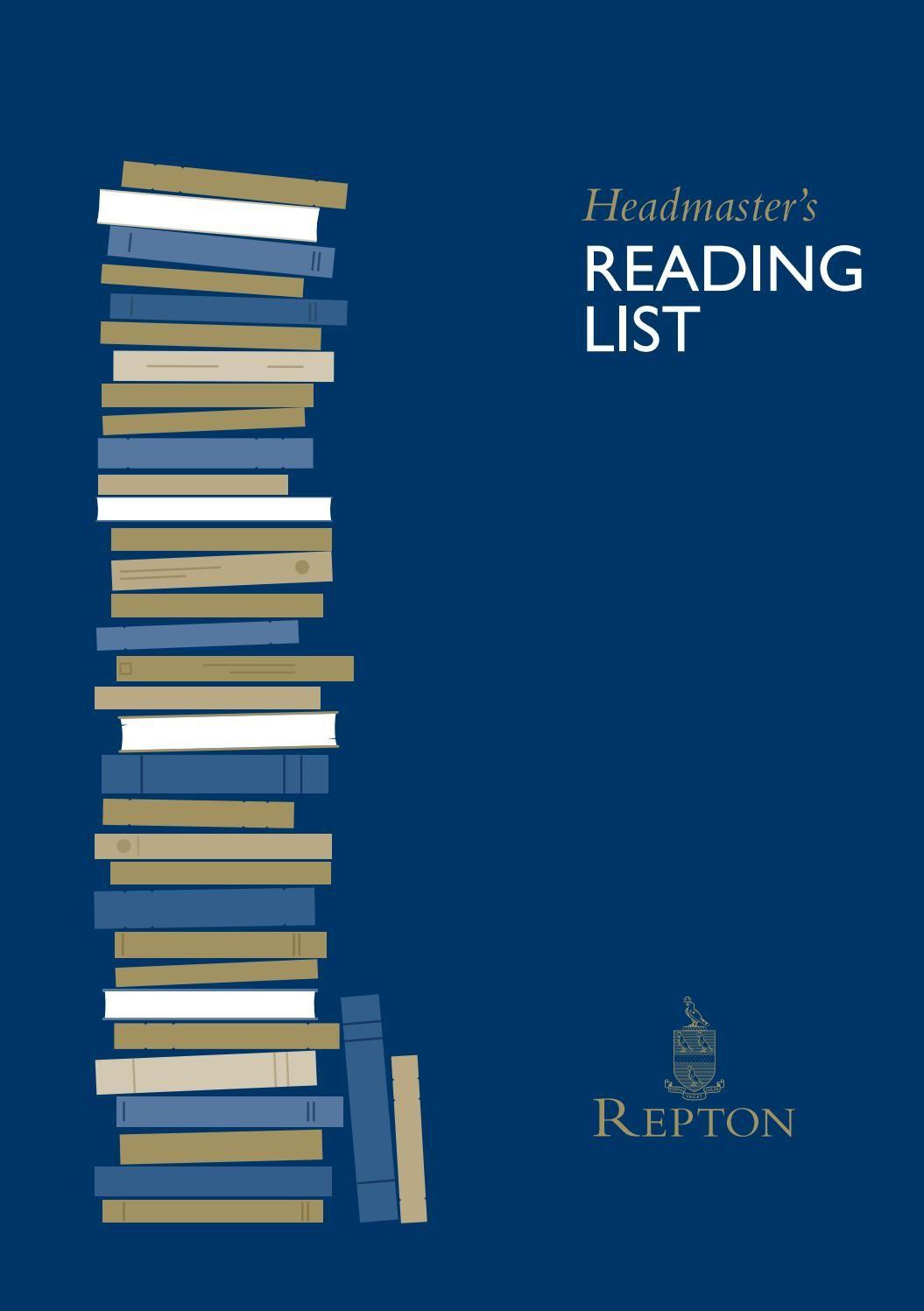 Headmaster's Reading List
