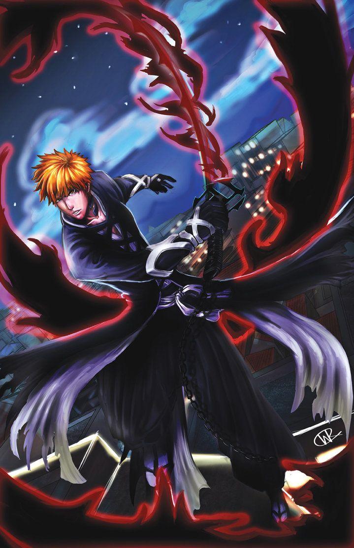 Ichigo VS Ginjou, white hair, ichigo kurosaki, spiky hair, anime,  fullbringer, HD wallpaper