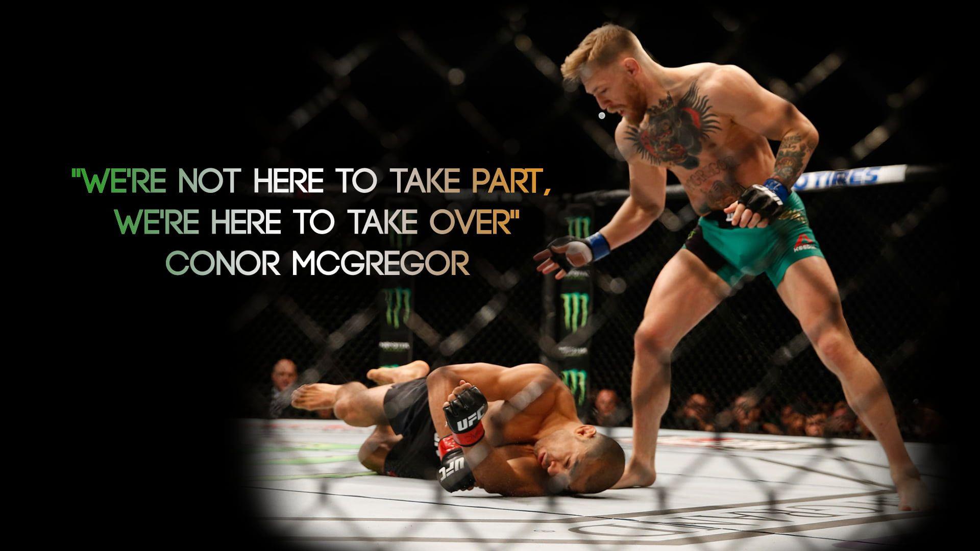 Two UFC fighter fighting HD wallpaper