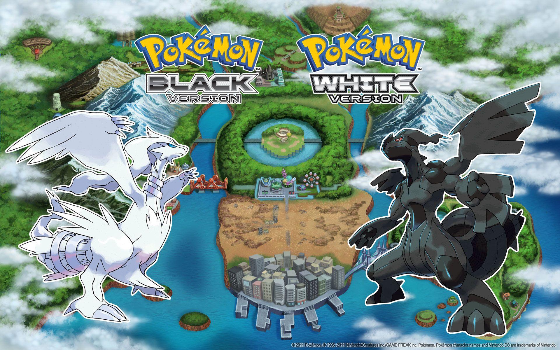 Pokemon: Black and White Full HD Wallpaper