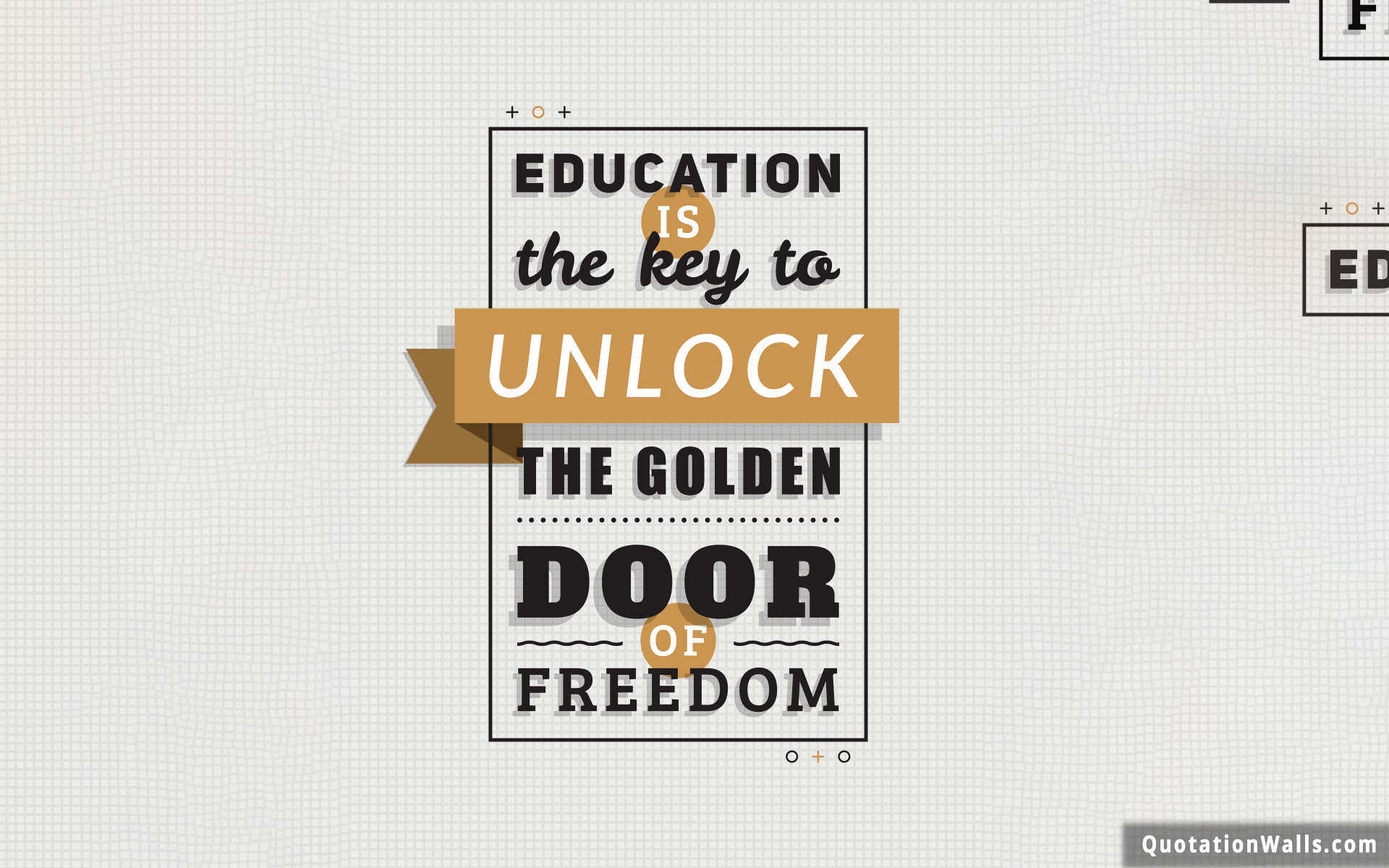 Education Is The Key To Success Motivational Wallpaper for Mobile