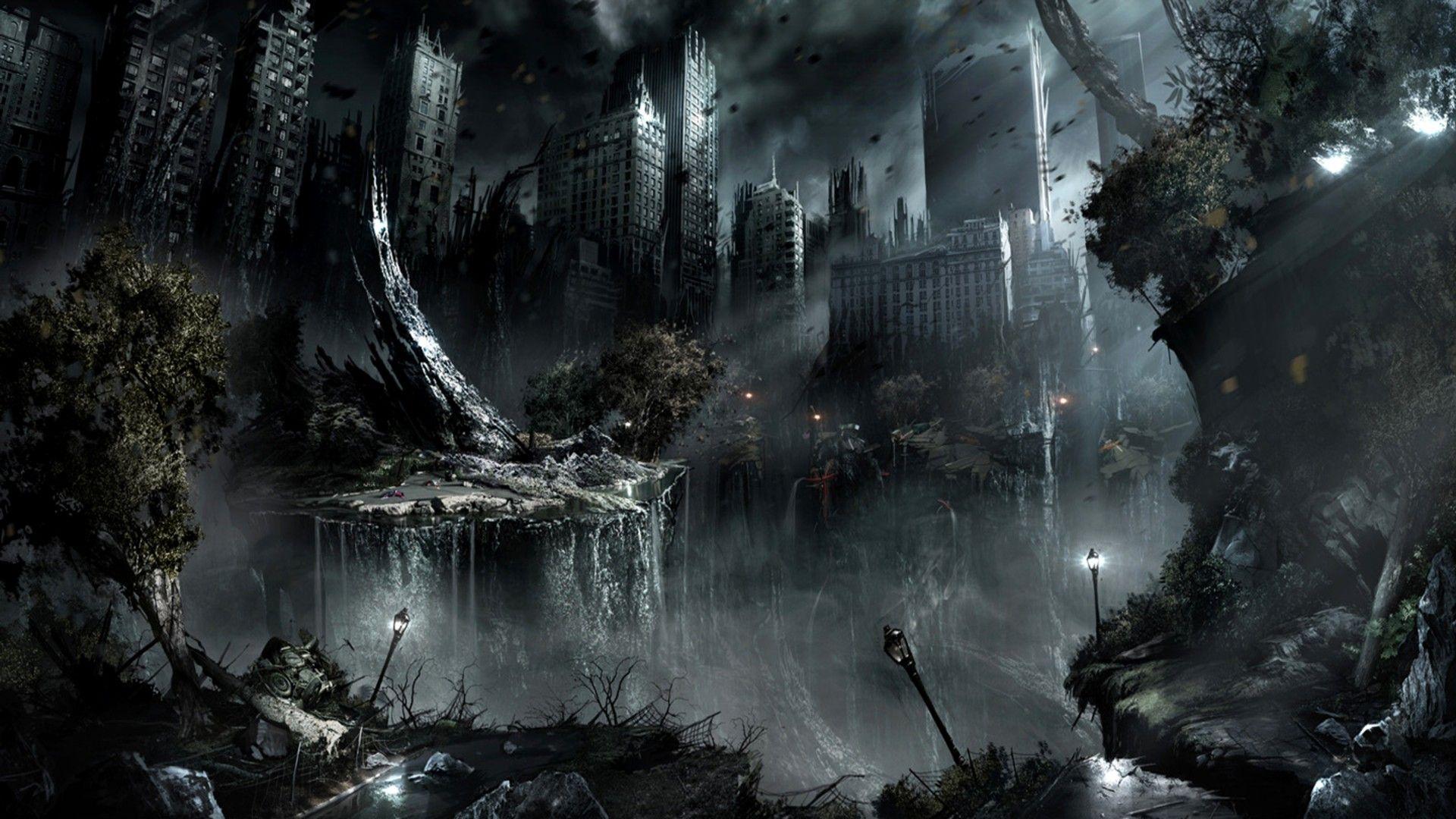 Free Fantasy Landscape Wallpaper Image