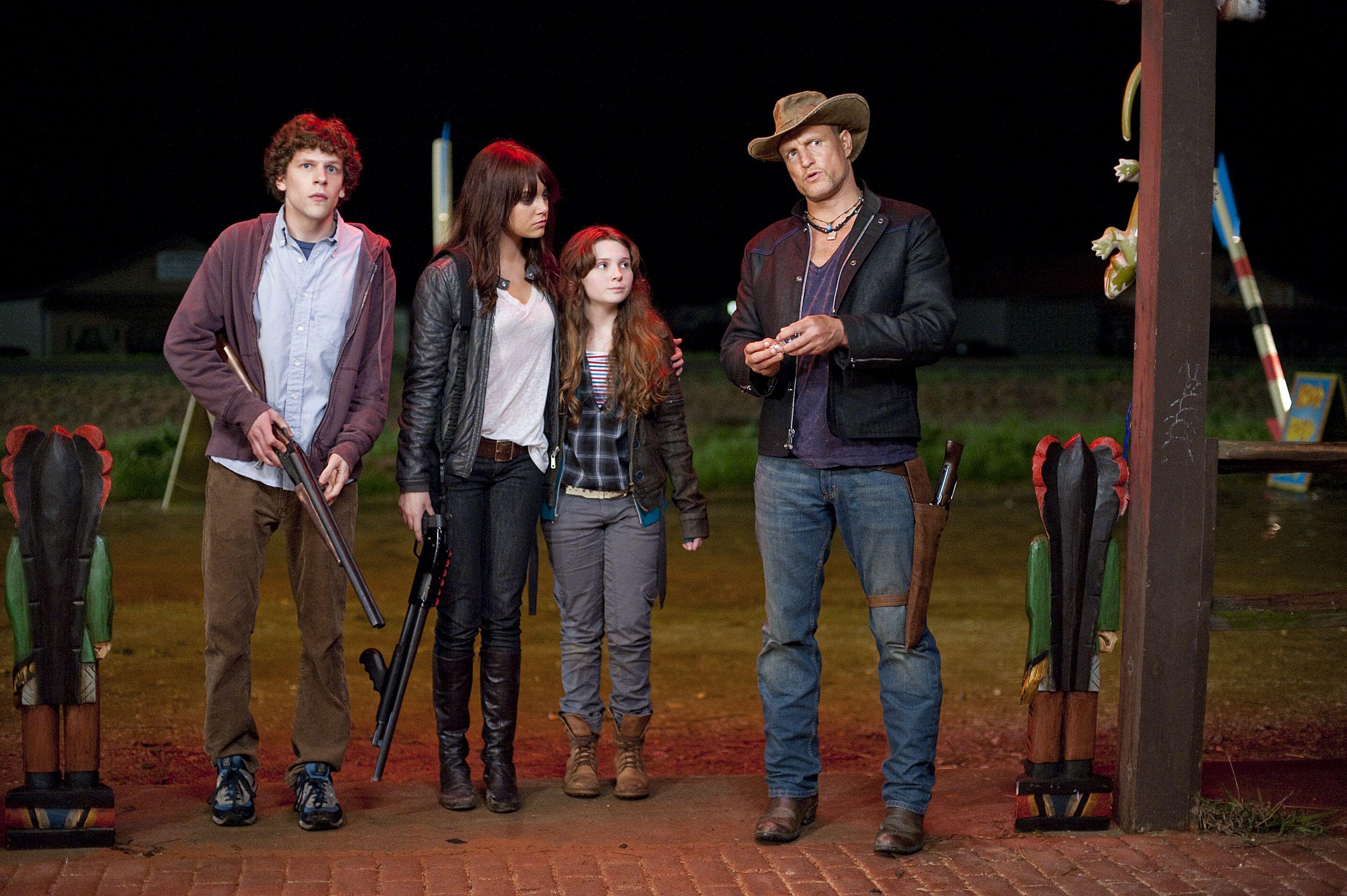 Check out these Exclusive stills from ZOMBIELAND starring Woody