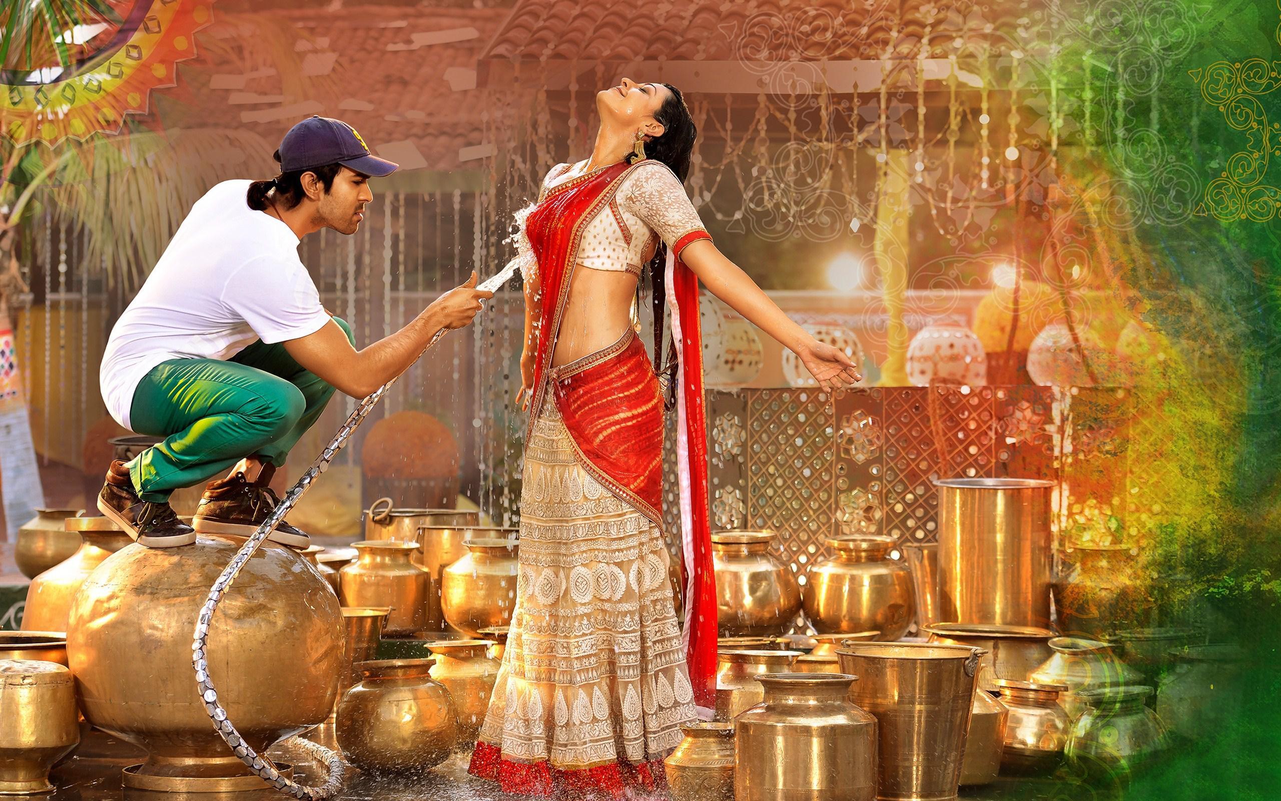 HD Ram Charan and Kajal Aggarwal In Govindudu Andarivadele Wallpaper