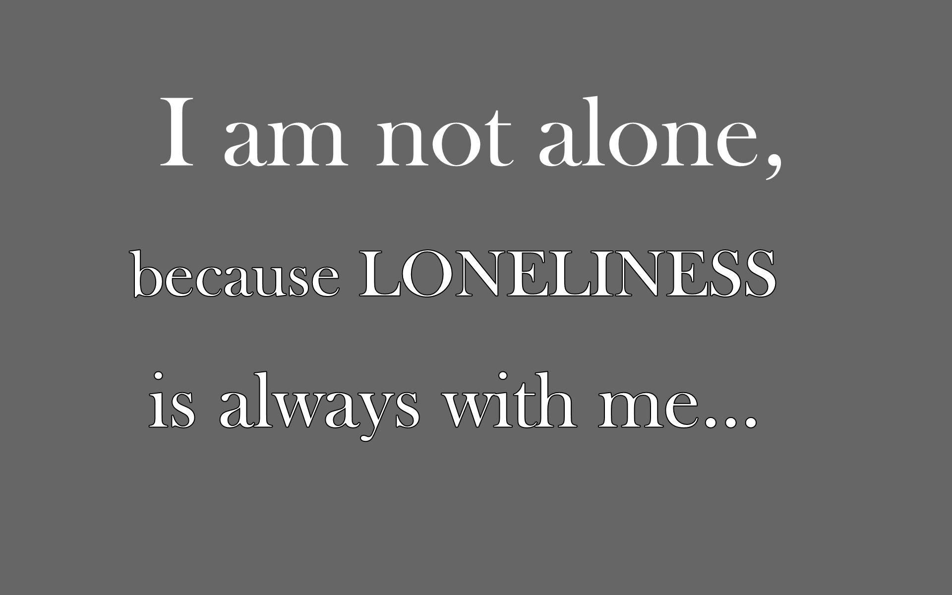 Loneliness Breaking Heart Quotes HD Wallpaper
