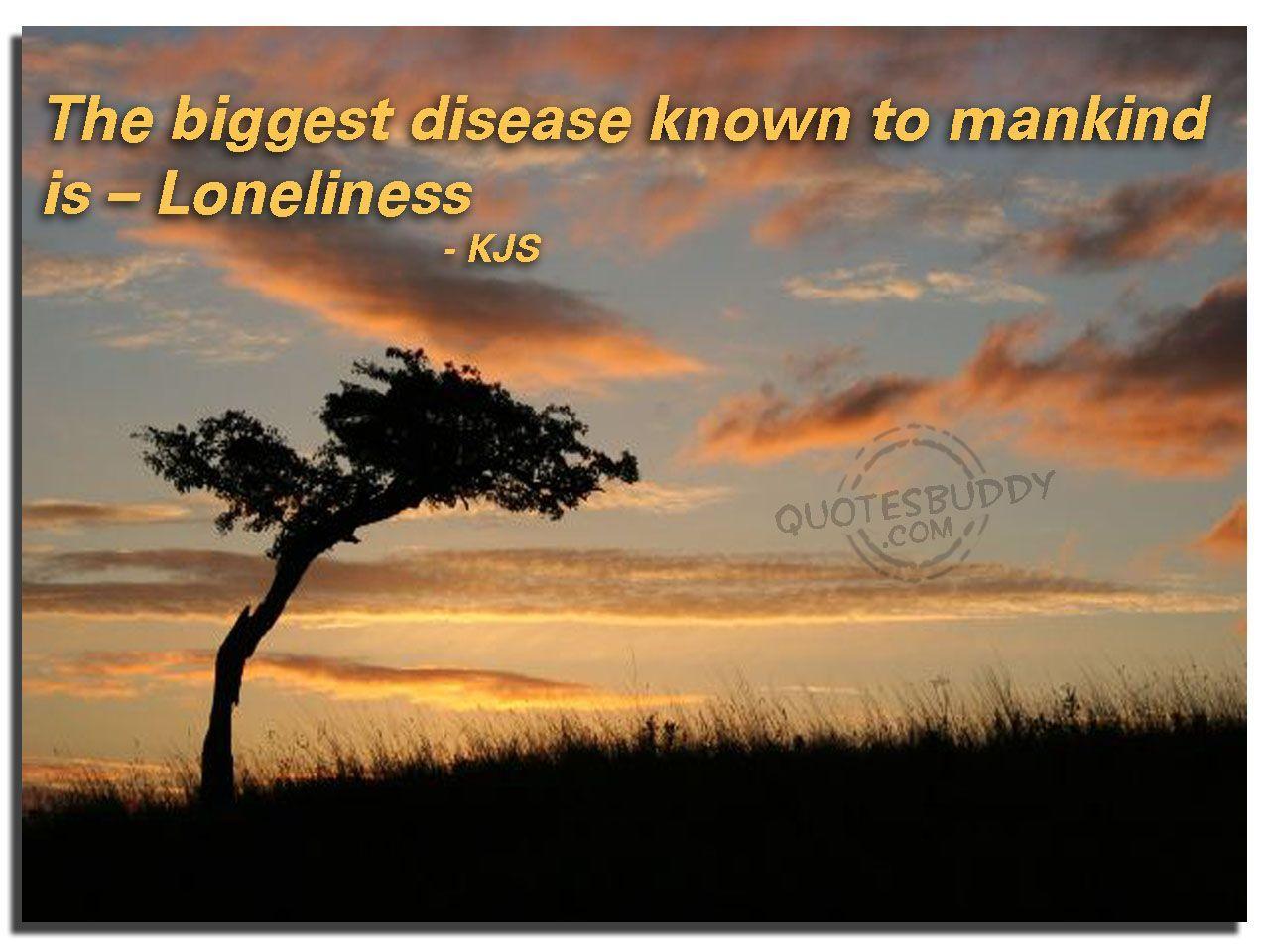 Feeling lonely has been shown to negatively effect our mental
