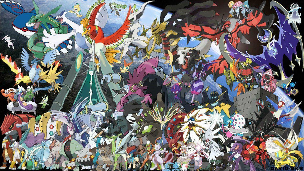 All Legendary Pokemon Todos LosPokemon Legendarios