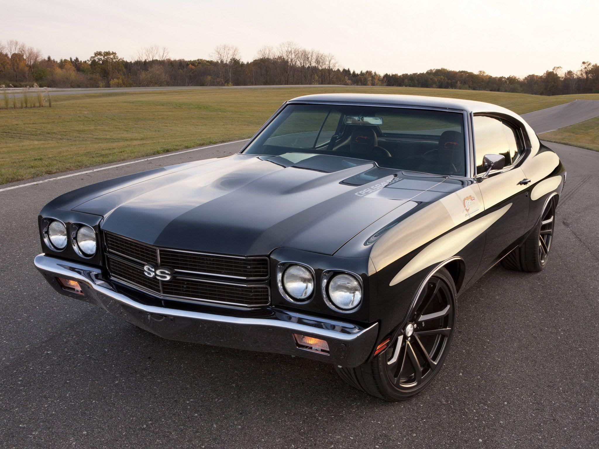 Chevrolet Chevelle S S Classic Muscle Hot Rod Rods Wallpaper