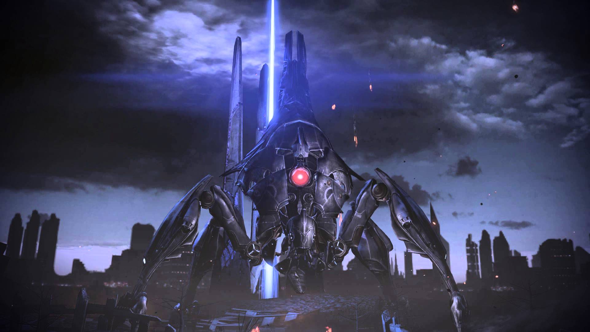 Mass Effect 3 Reaper Destroyer Dreamscene Video Wallpaper