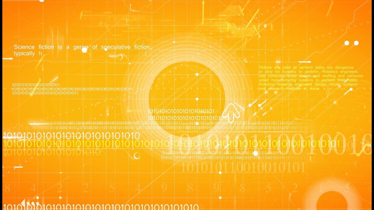 Ultra HD Techno si fi HUD 4K Background Loops HD royalty free stock