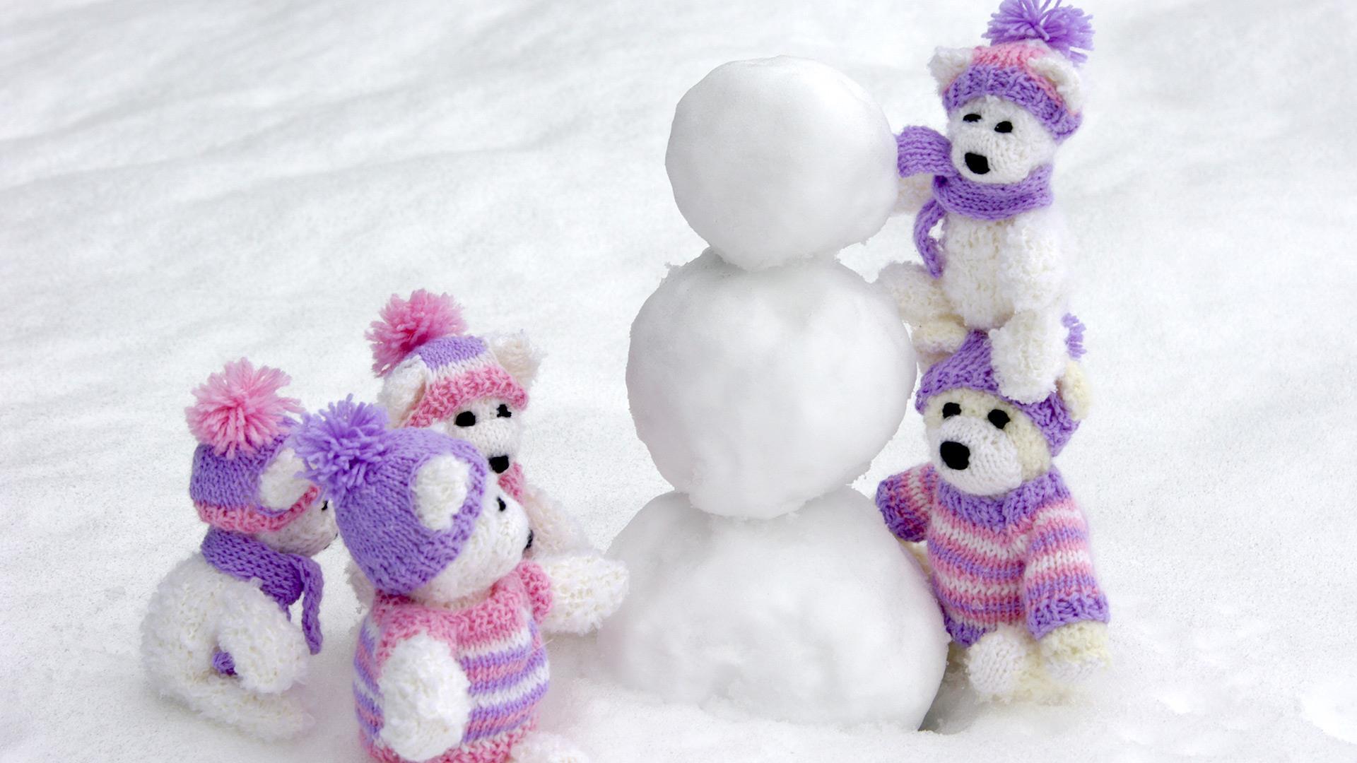 Cute Teddy Desktop Wallpaper