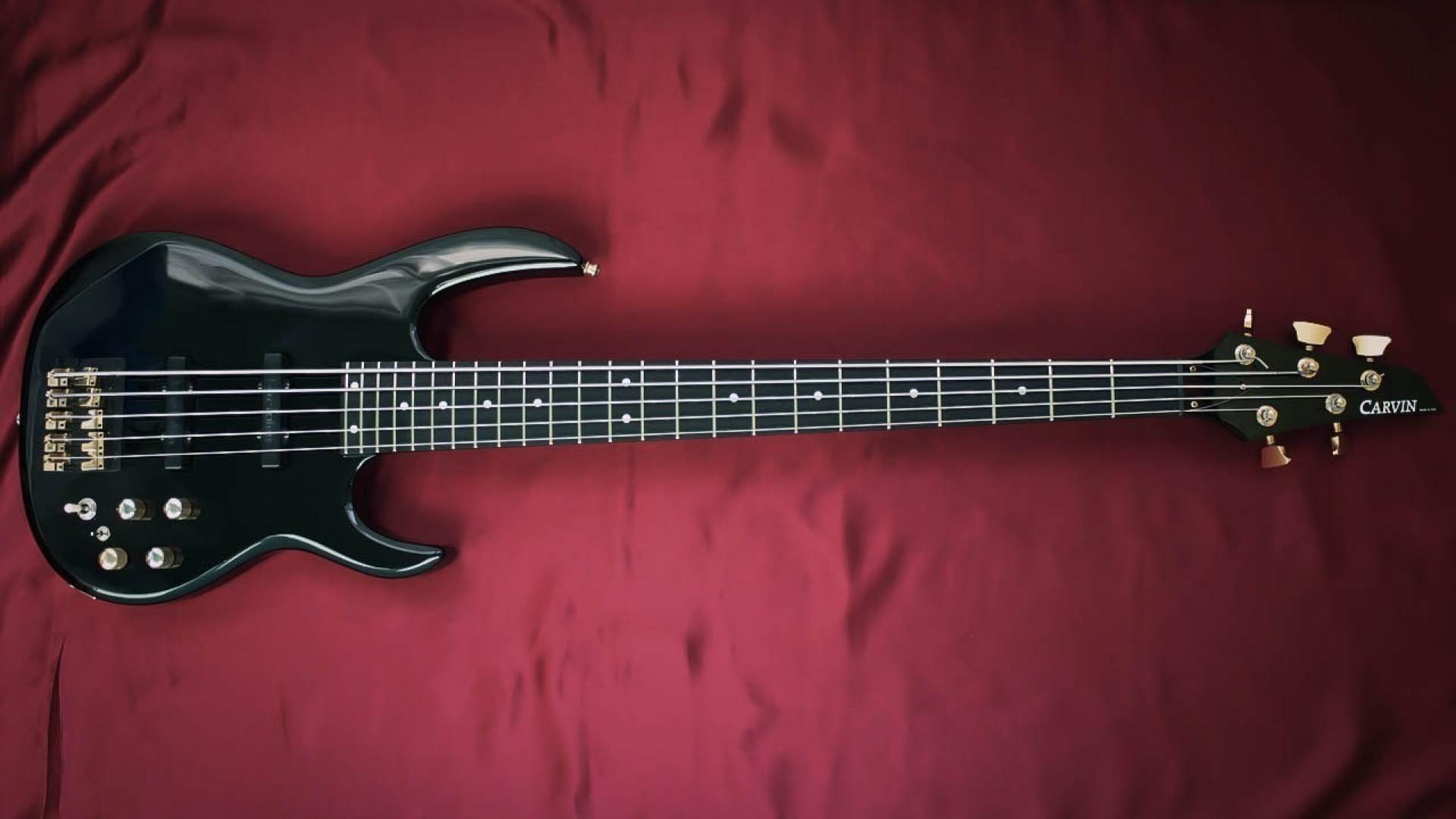 Bass guitars wallpaper
