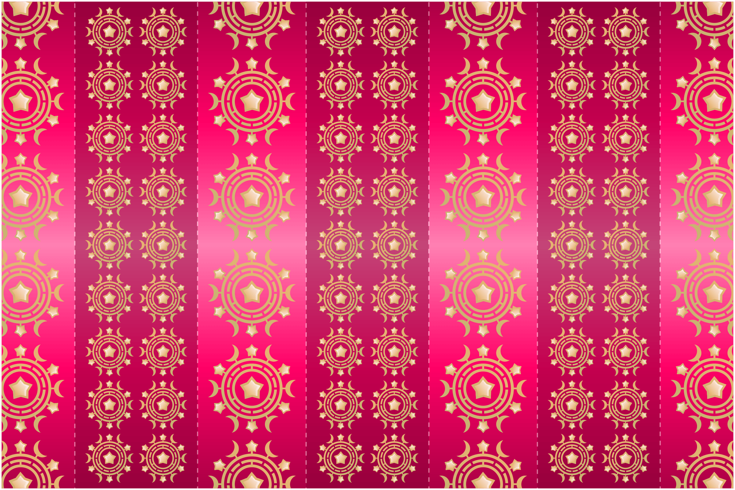 Clipart Pattern Fuschia