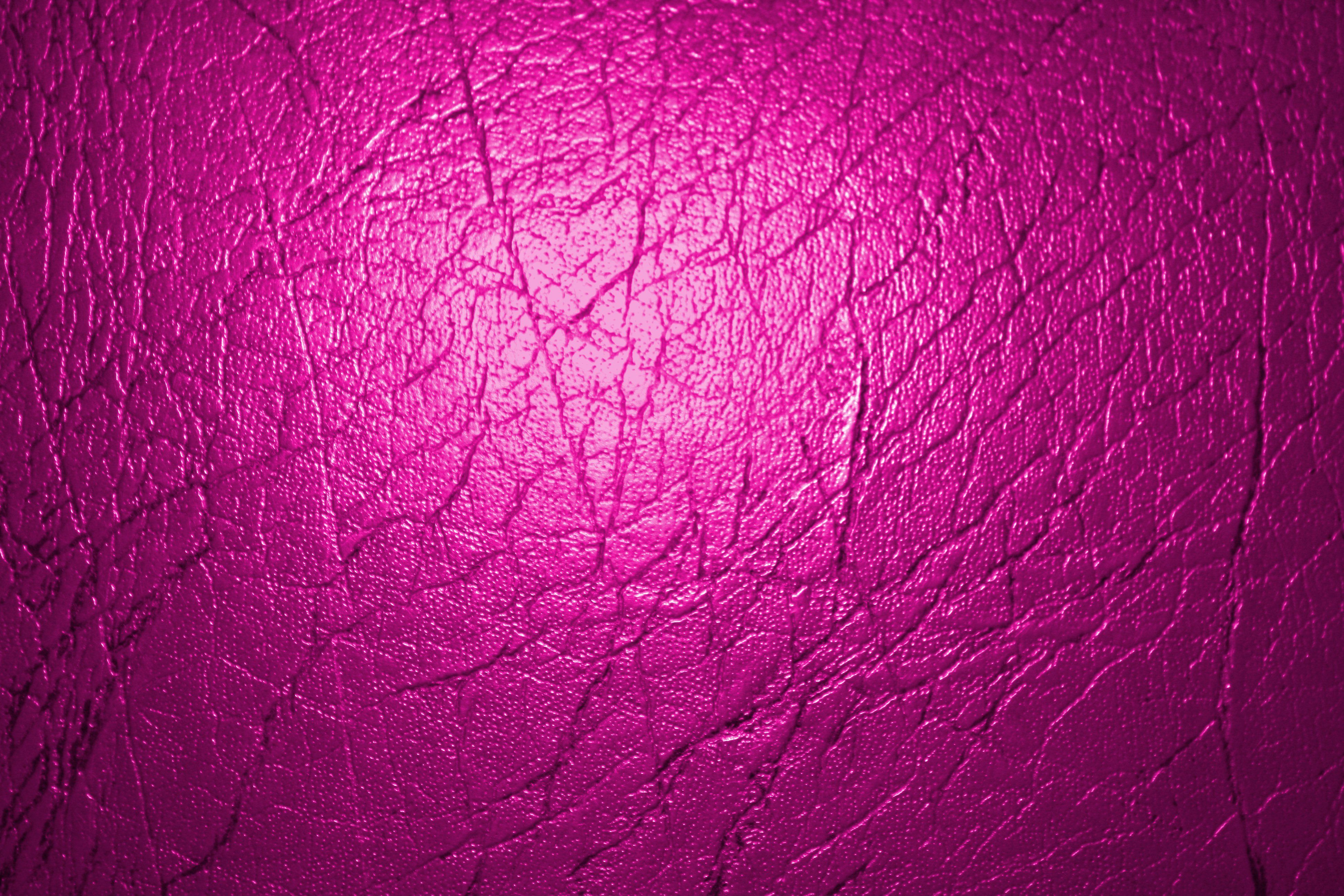 Fuchsia Hot Pink Leather Texture Picture. Free Photograph. Photo